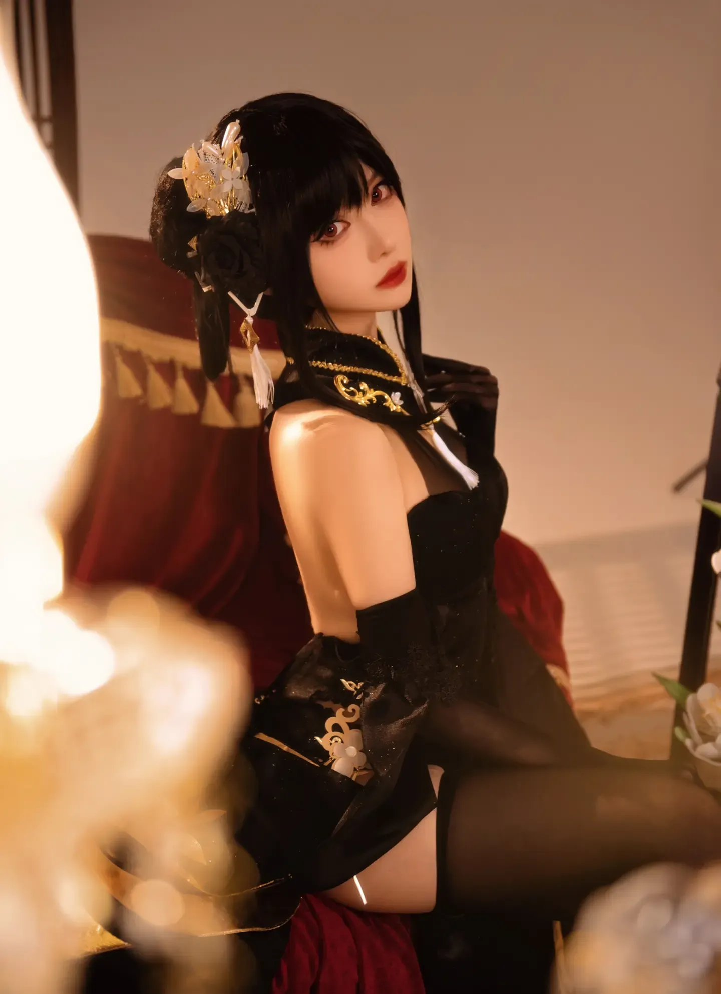 Shika小鹿鹿 碧蓝航线 镇海 奇奢花苑