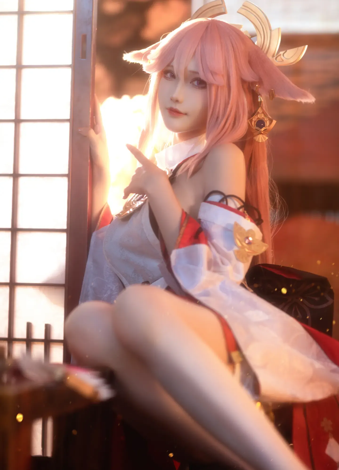 花兮honoka 原神 八重神子