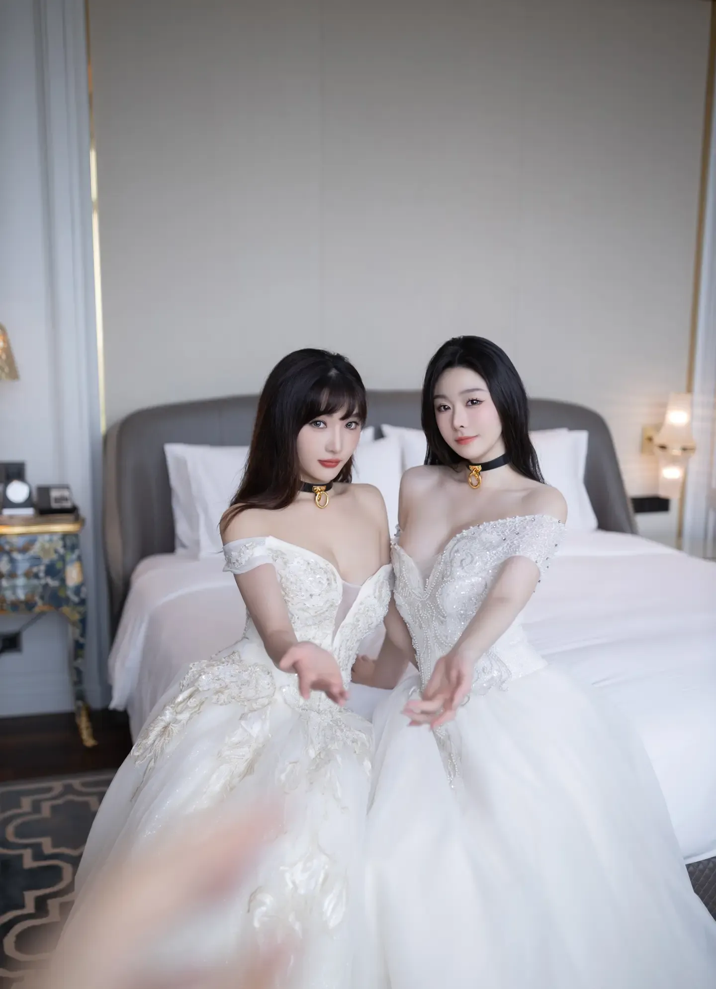 小逗逗 陆萱萱 双人婚纱