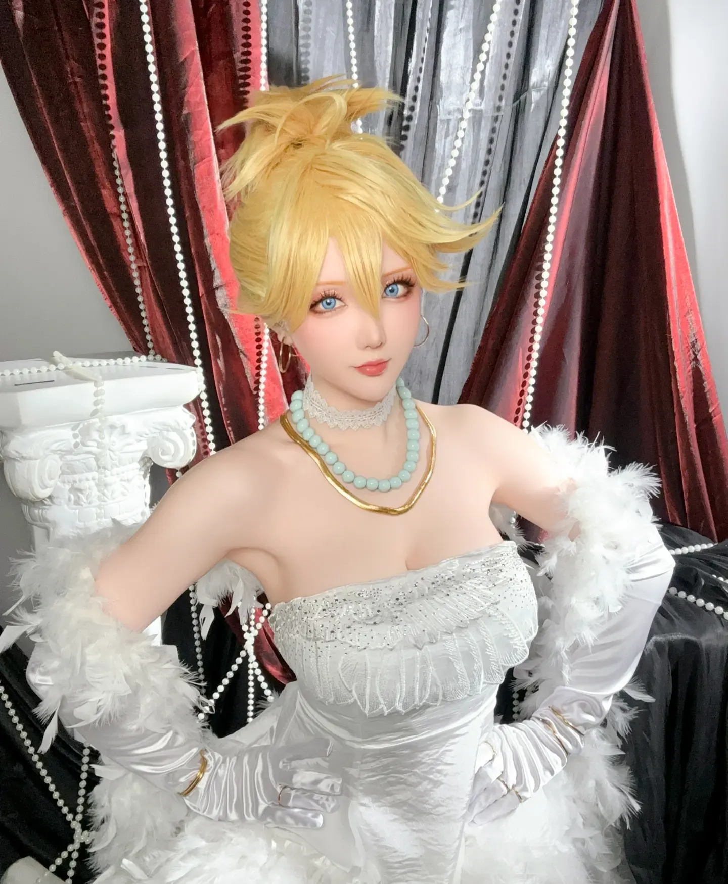 星之迟迟 吊带袜天使 panty 潘迪礼服