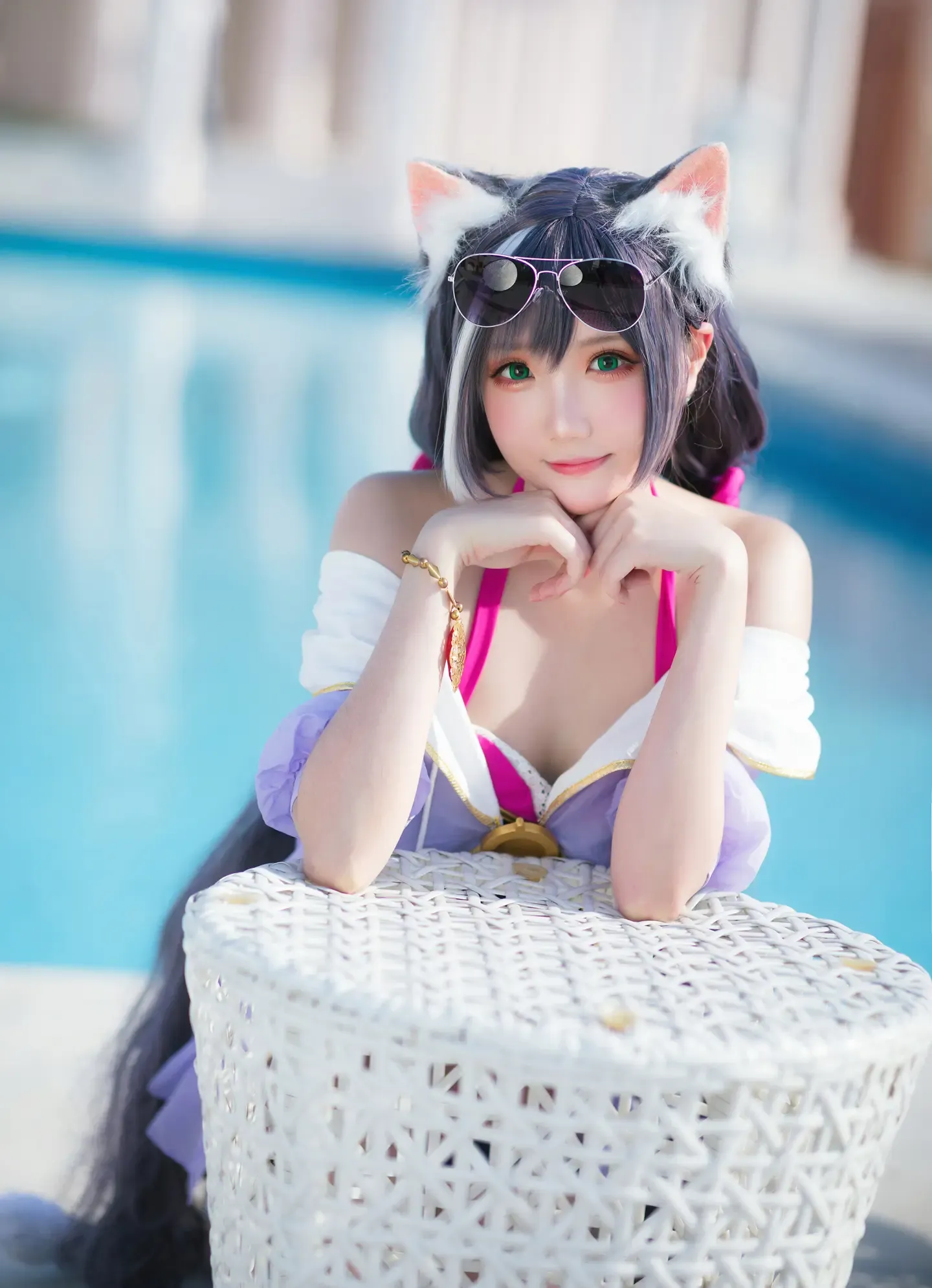 瓜希酱 公主连结 凯露 夏日