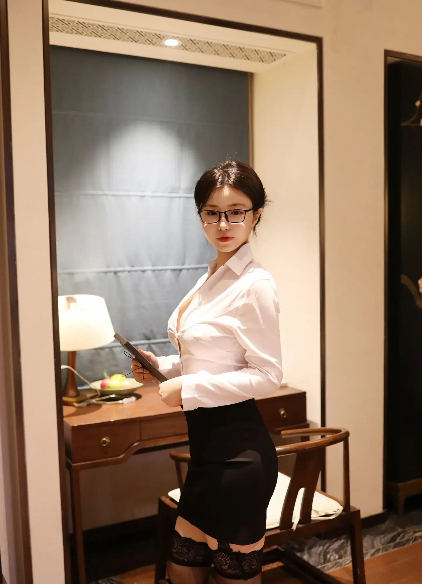 陈小花 职业装OL