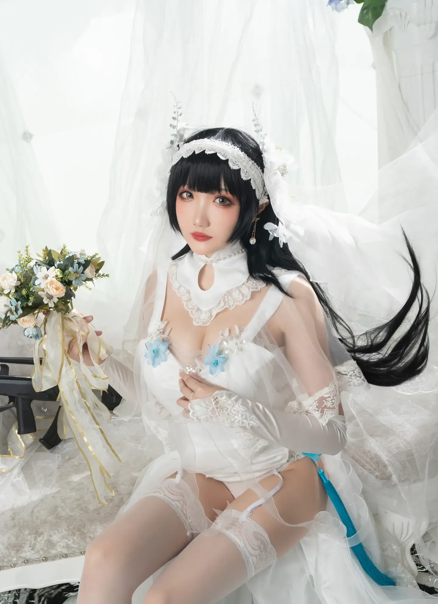 瓜希酱 95式花嫁