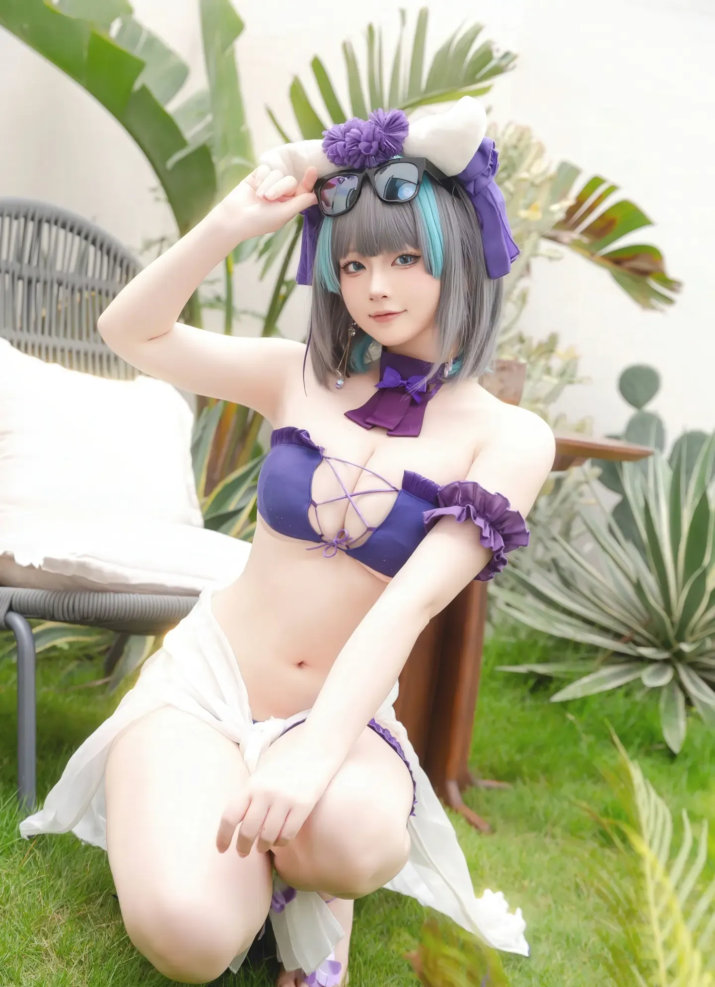 屿鱼 柴郡泳装