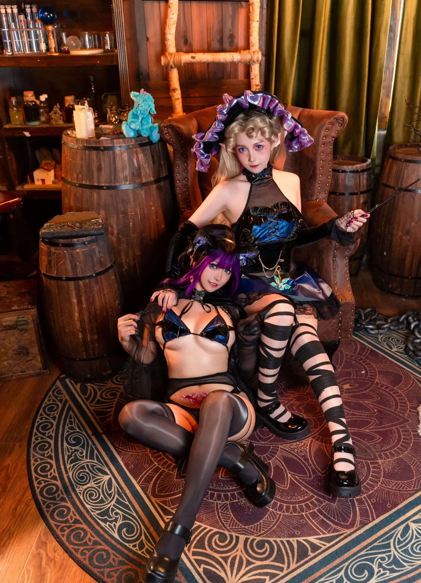 小和甜酒 橙风千雅 魔女猫咪