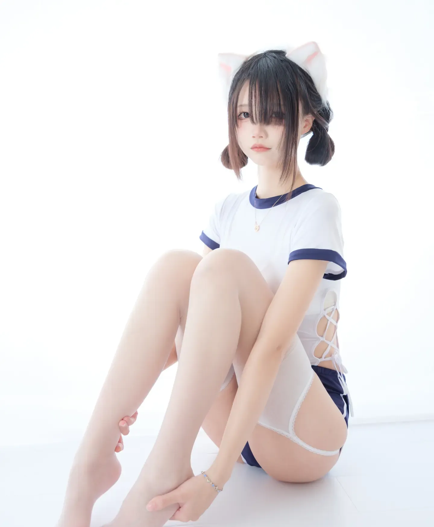 五更百鬼 舰长 体操服 猫耳