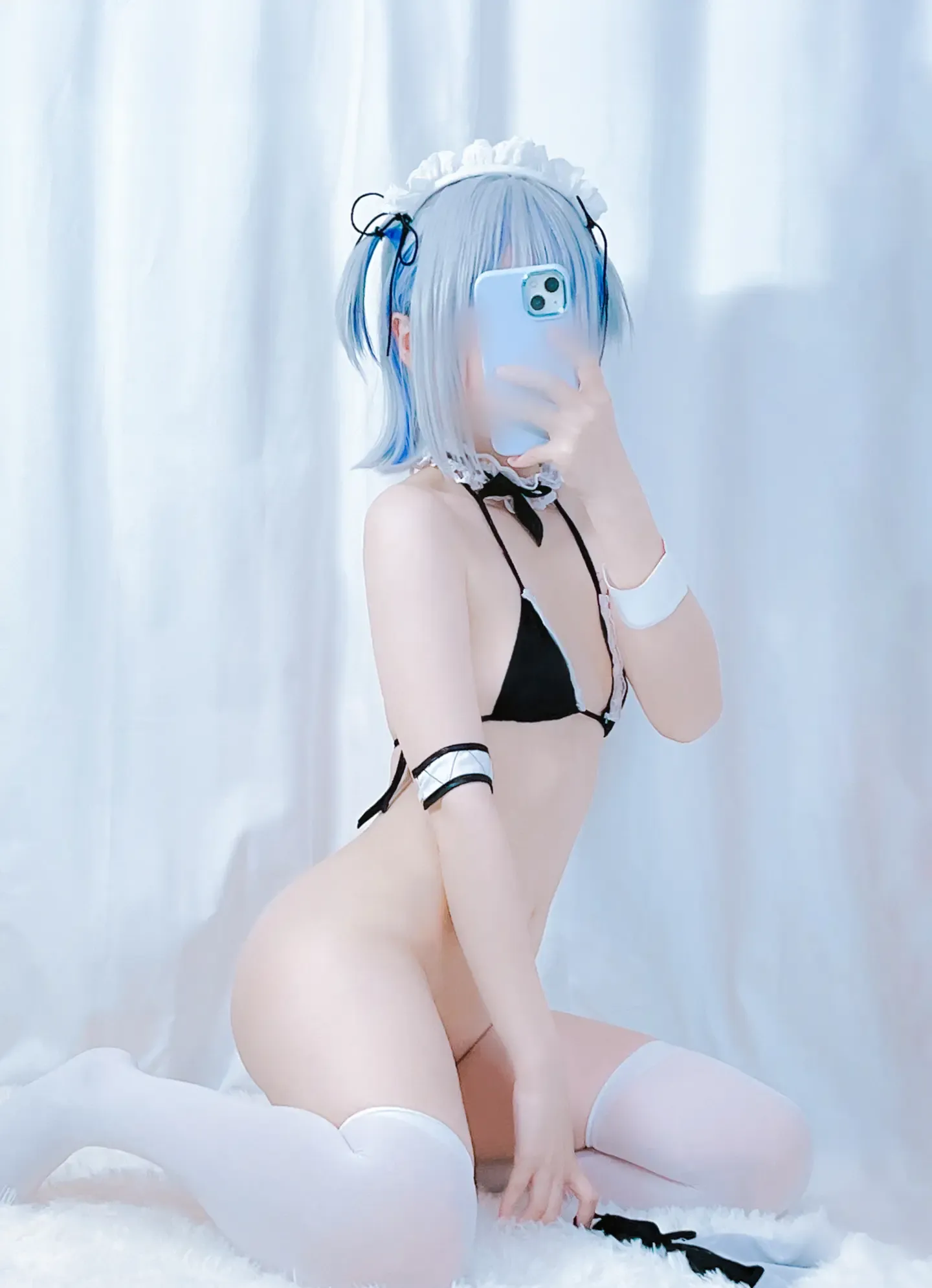 Ayame Patreon 202405 Gura maid under wear
