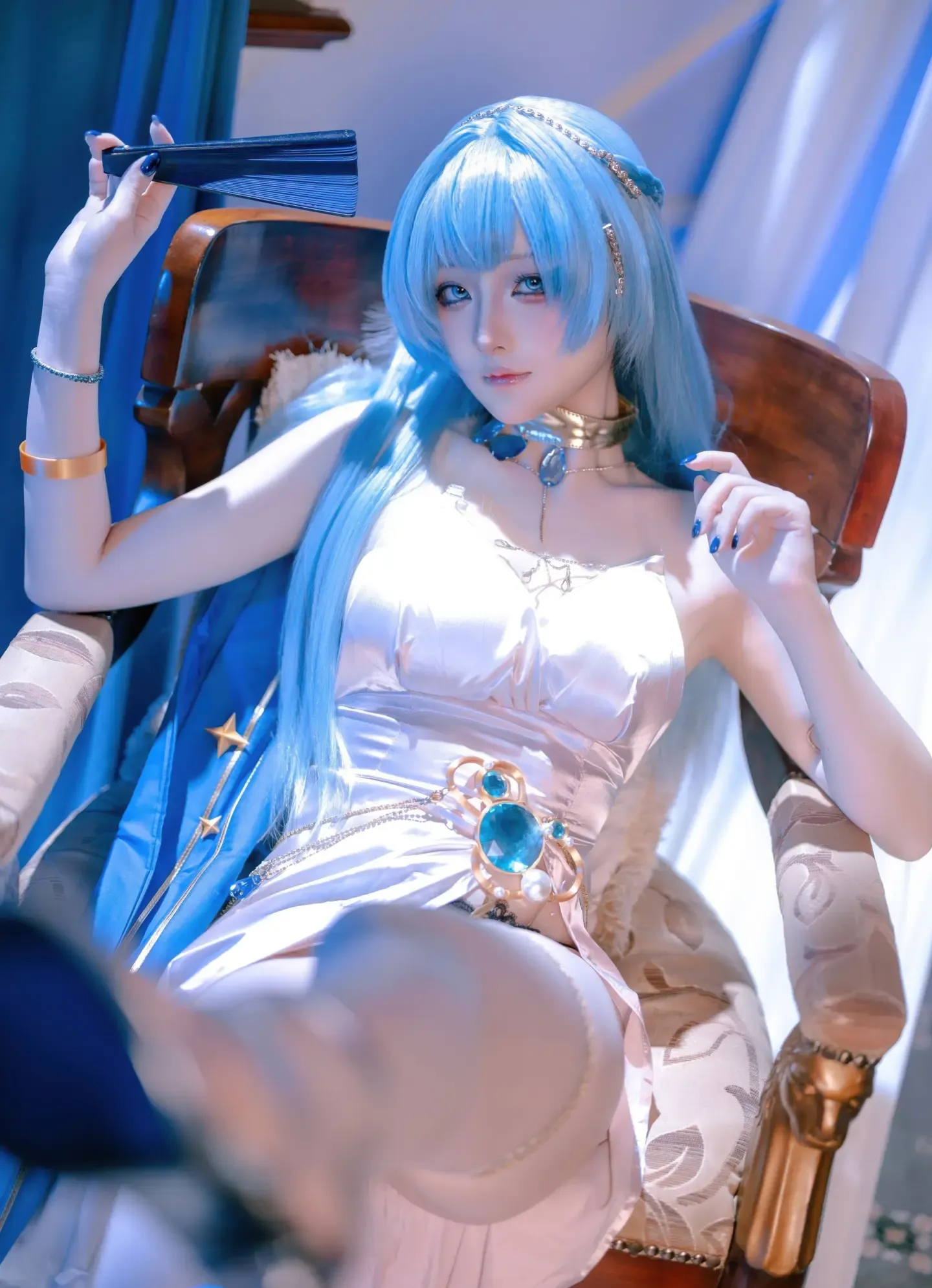 屿鱼 胜利女神妮姬 海伦 礼服