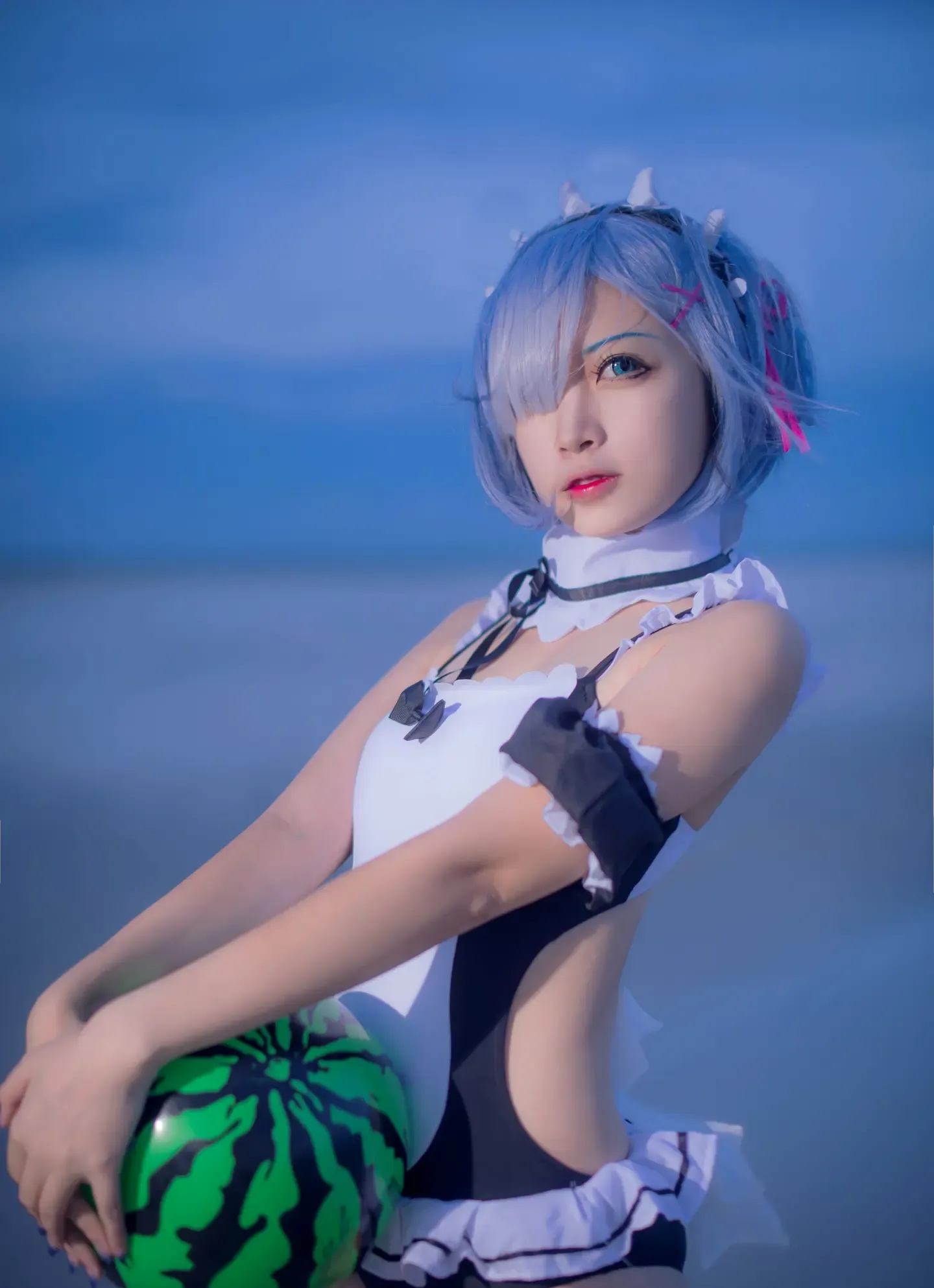 二佐Nisa 蕾姆1号本 雷姆泳衣2