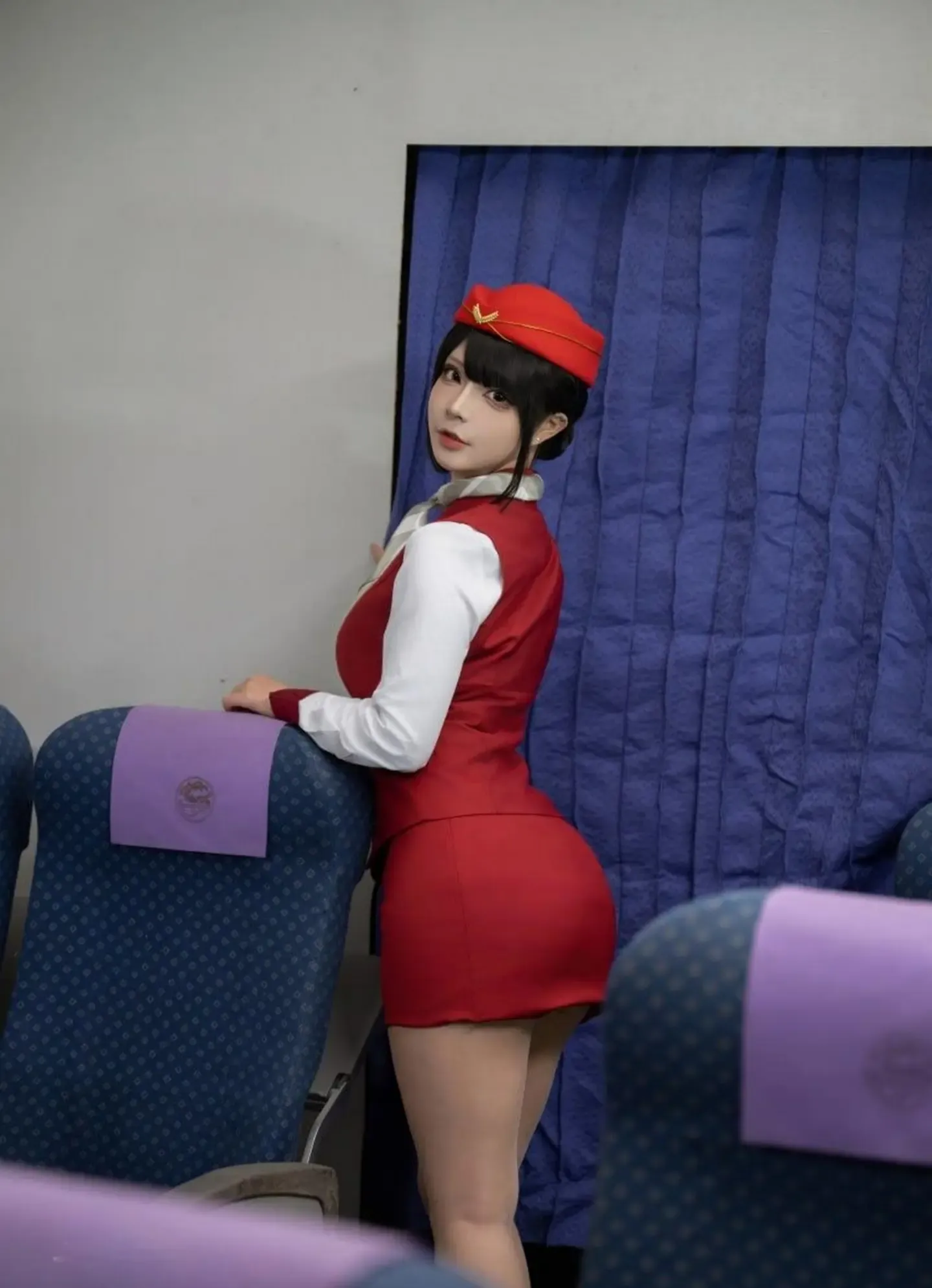 yuuhui玉汇 升舱服务空姐