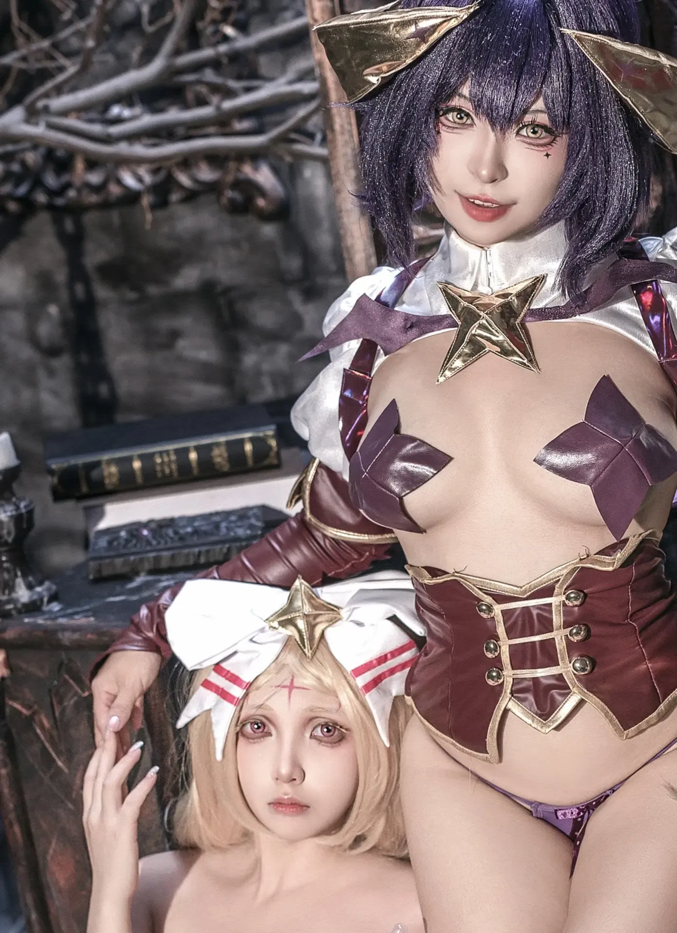小和甜酒 橙风千雅 柊舞缇娜 爱丽丝 魔法少女双人