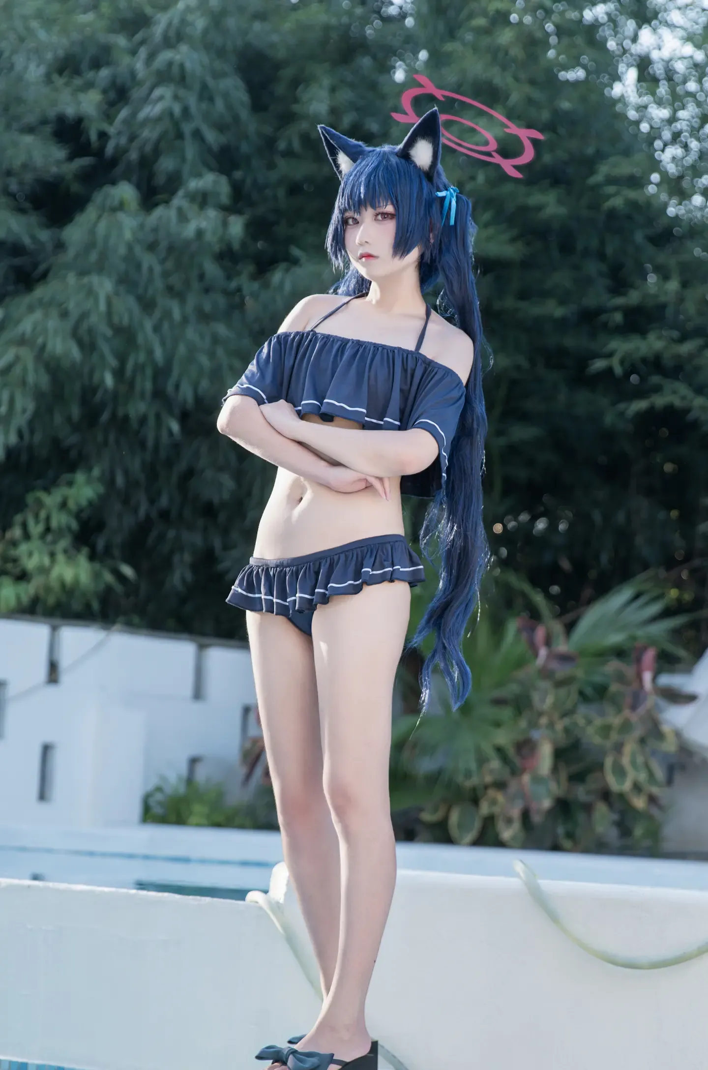 lunana 202401B 黑见芹香 泳装