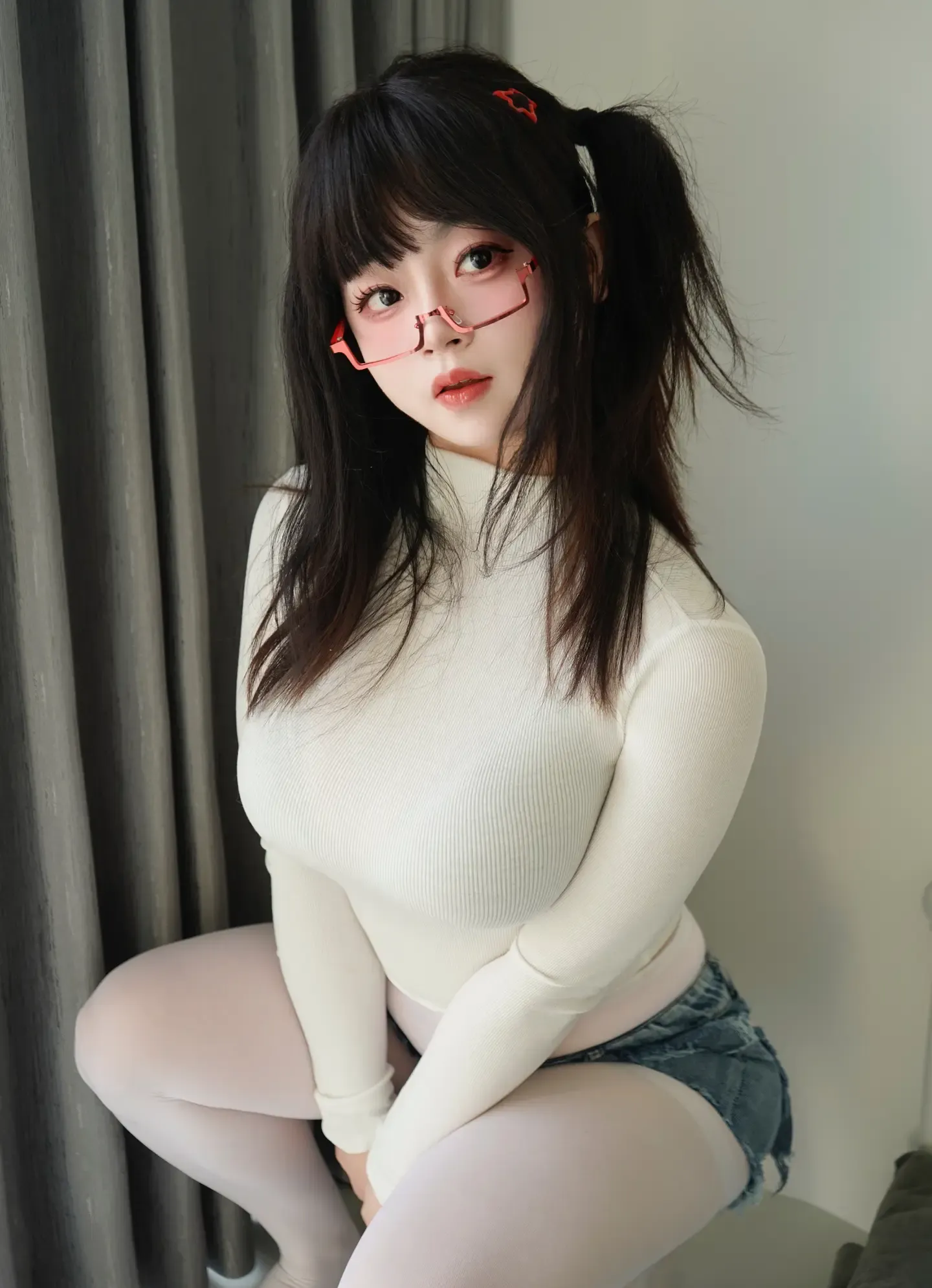 一只猫猫帽 居家妹妹