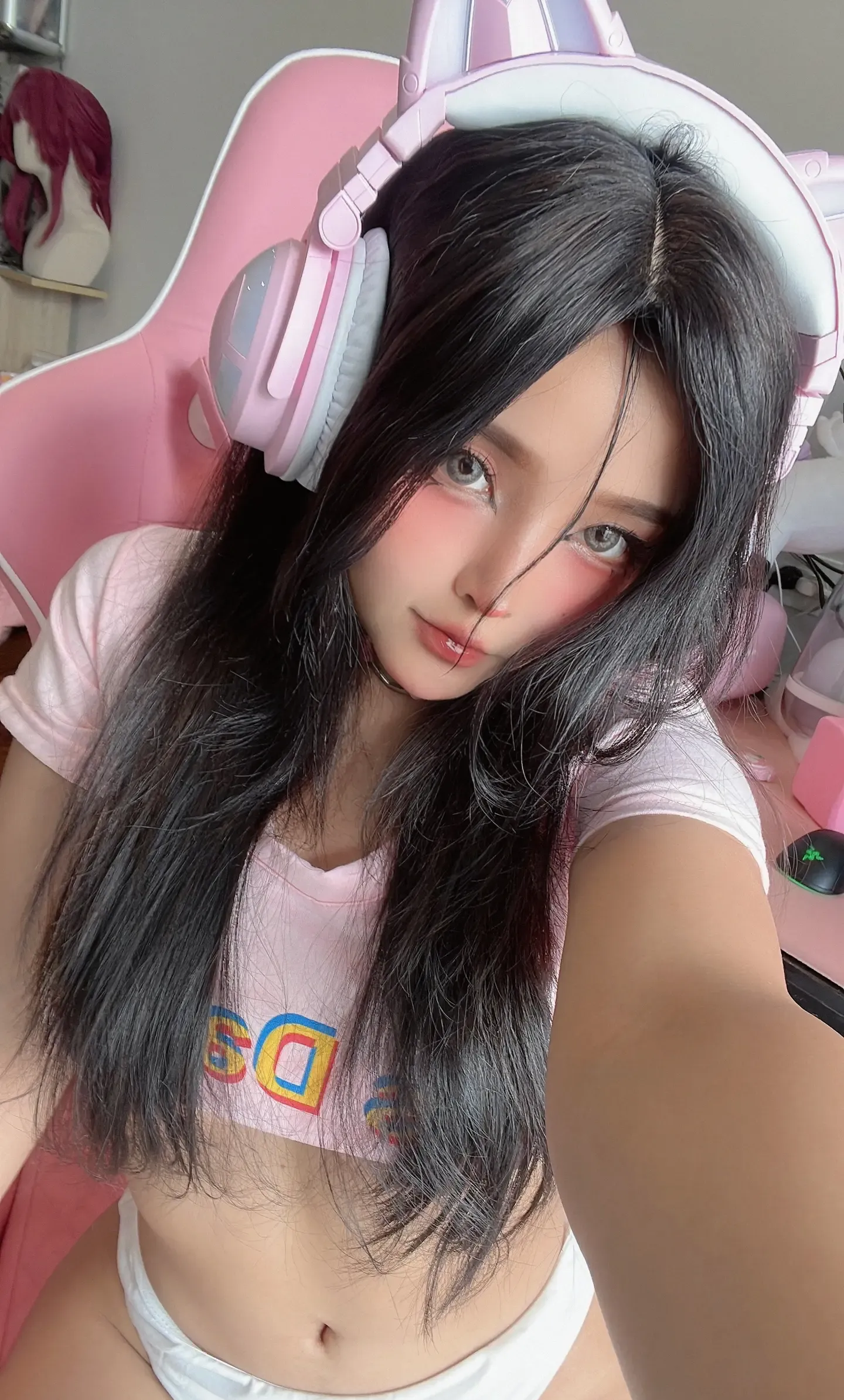 SayoMomo E-girl implied n00dz messy