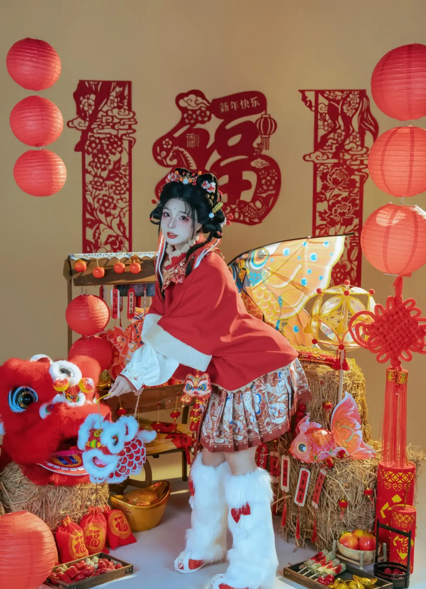 yuuhui玉汇 醒狮少女