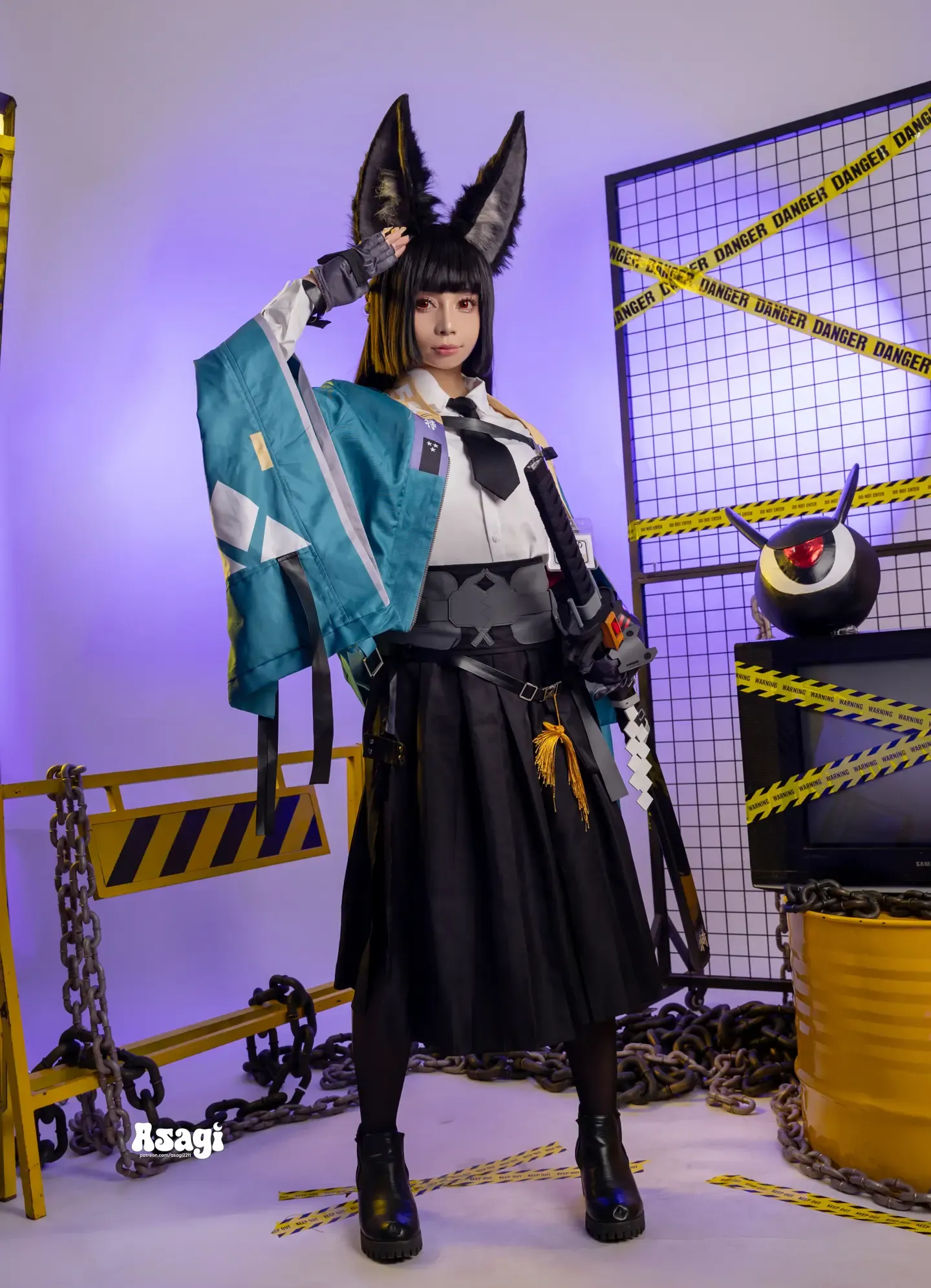 AsagiKawaii ZenlessZoneZero Hoshimi Miyabi 绝区零 星见雅