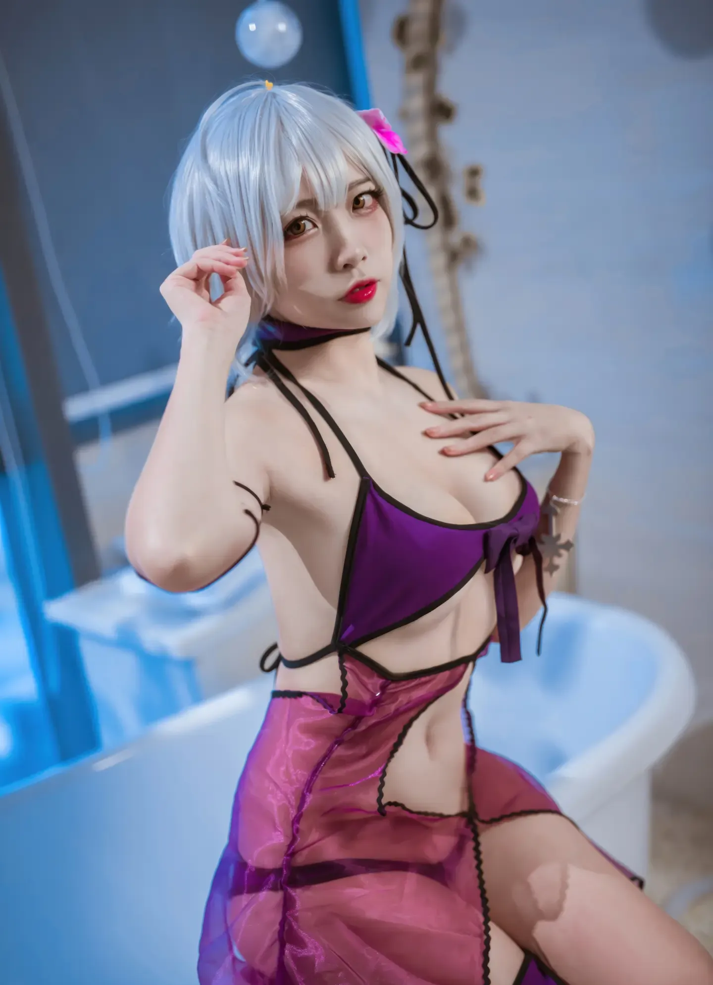二佐Nisa FGO 黑贞 水着