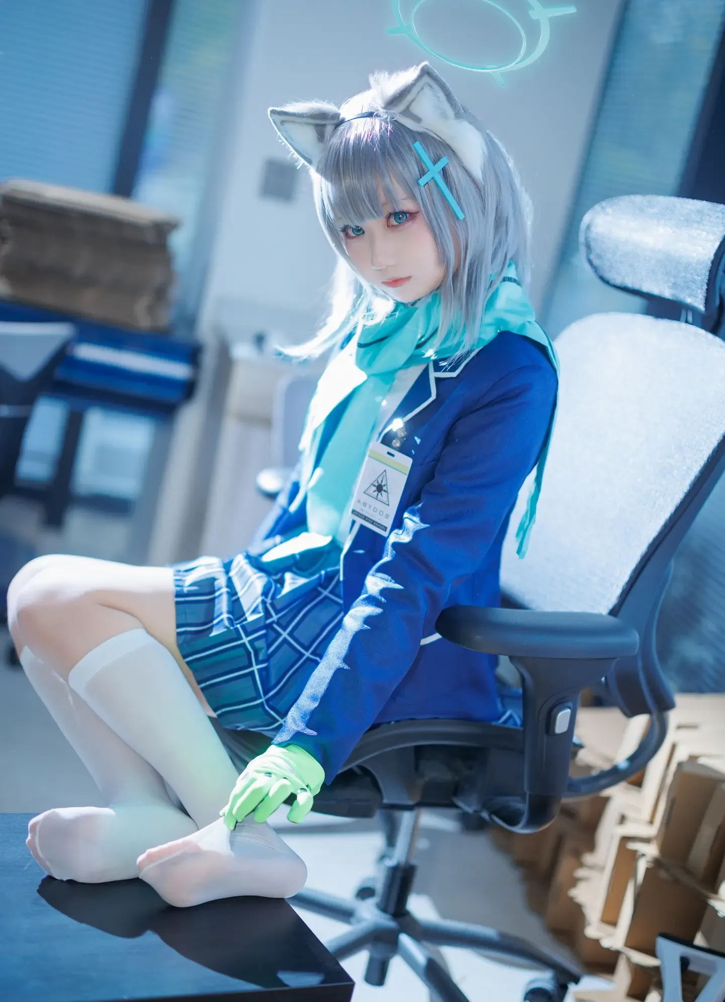 lunana 202402 场照 砂狼白子