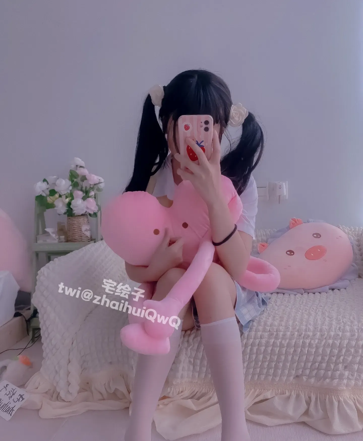 二阶堂宅绘子 JK白丝段袜