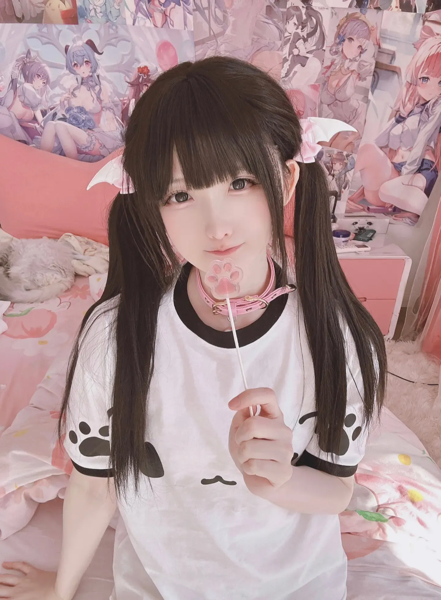 习呆呆 20241217 私服双马尾