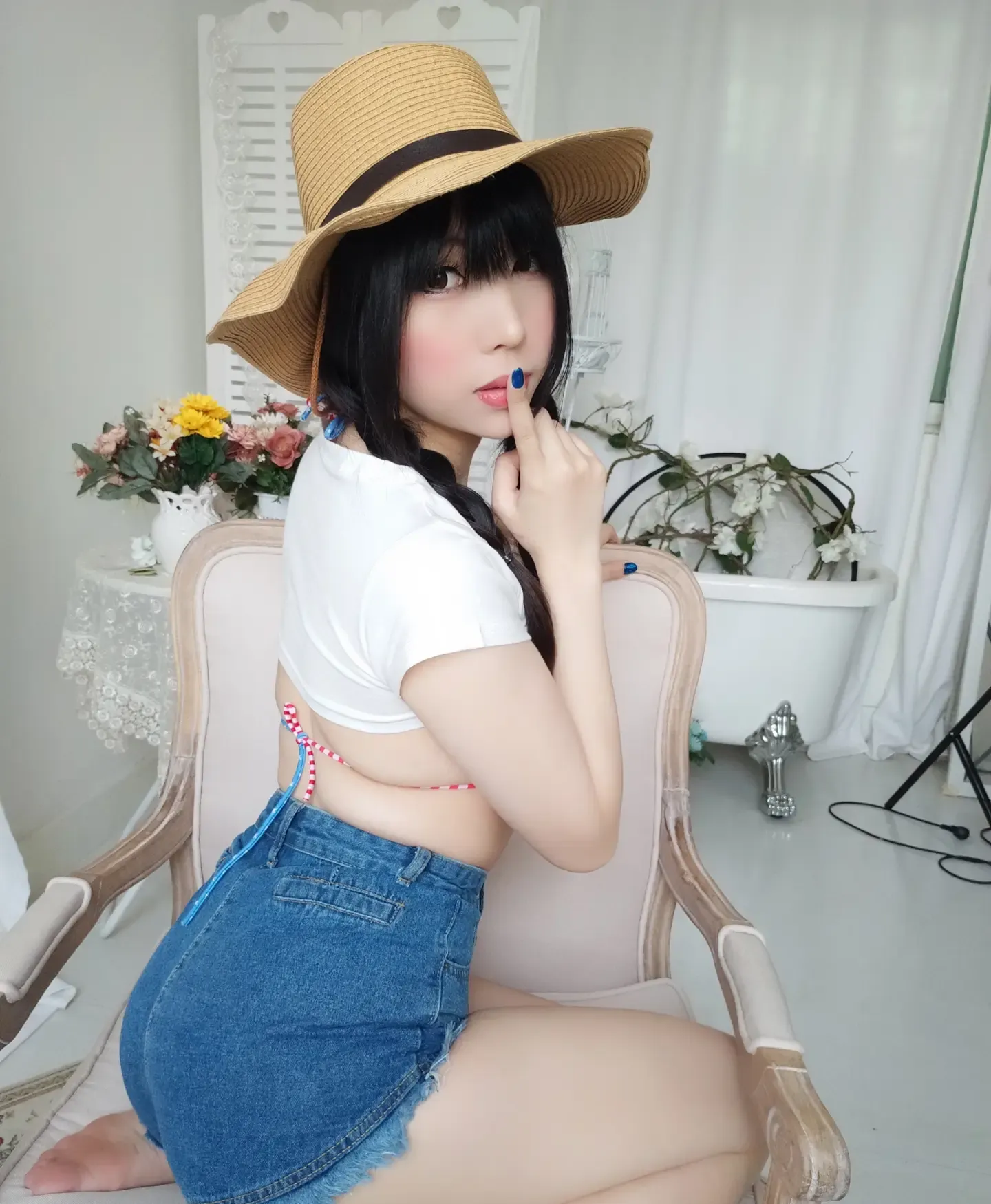 鹿野希 牛仔女郎 自撮り Vol.05