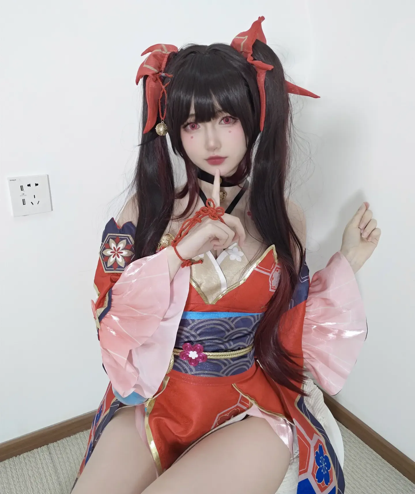 迷之呆梨 花火