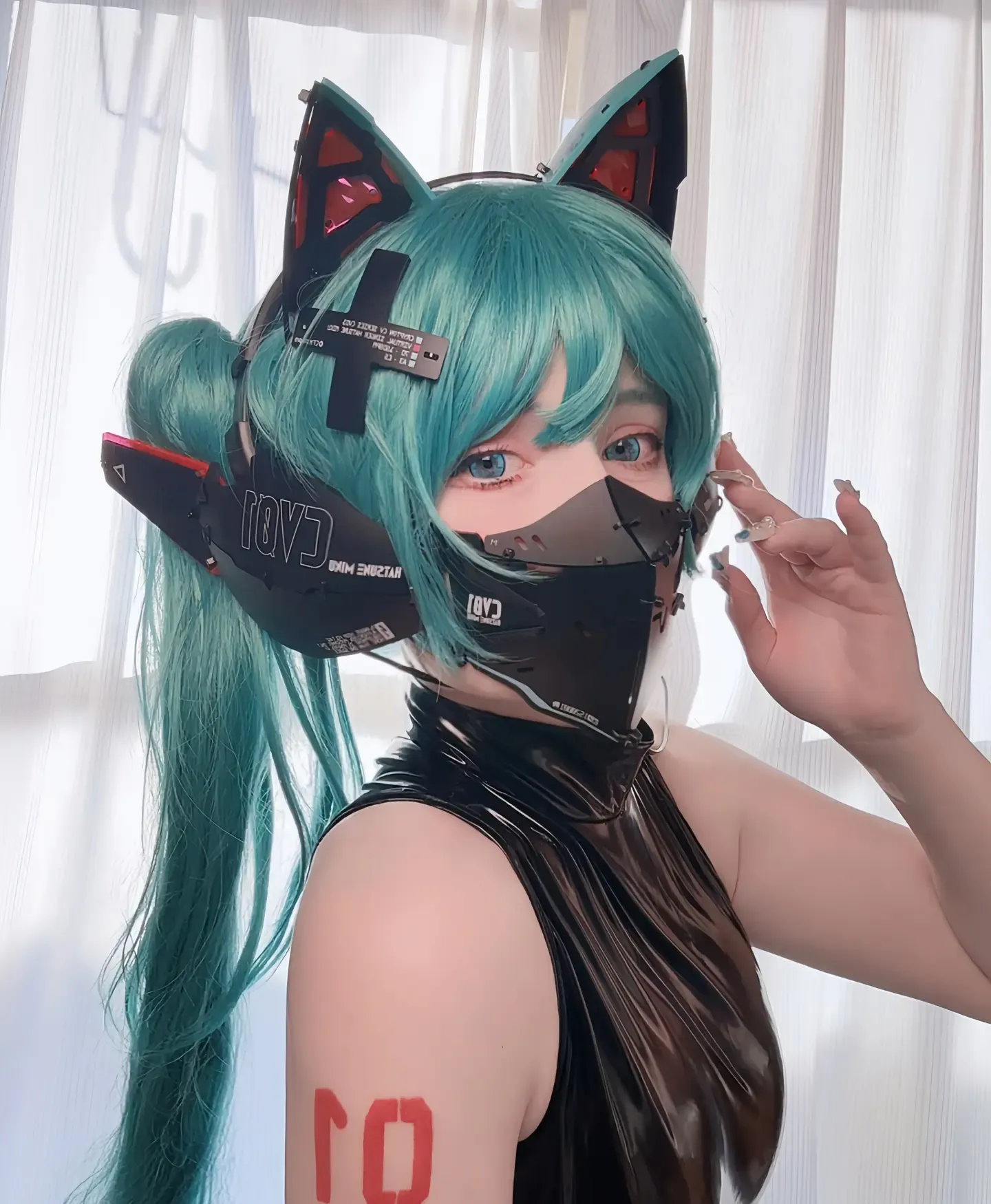 SayaScarlet Cyber Neko Miku