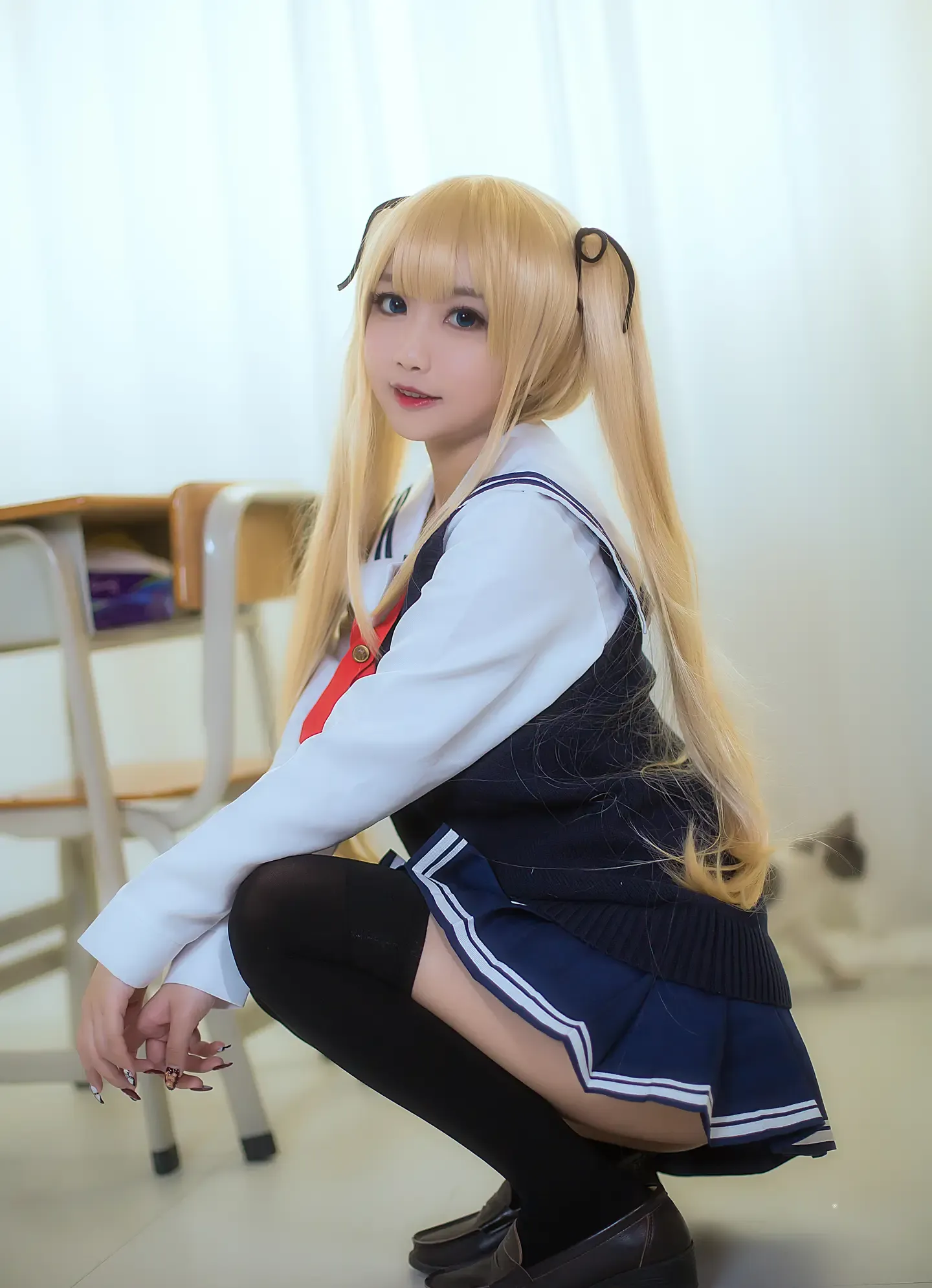 鬼畜瑶 英梨梨 校服