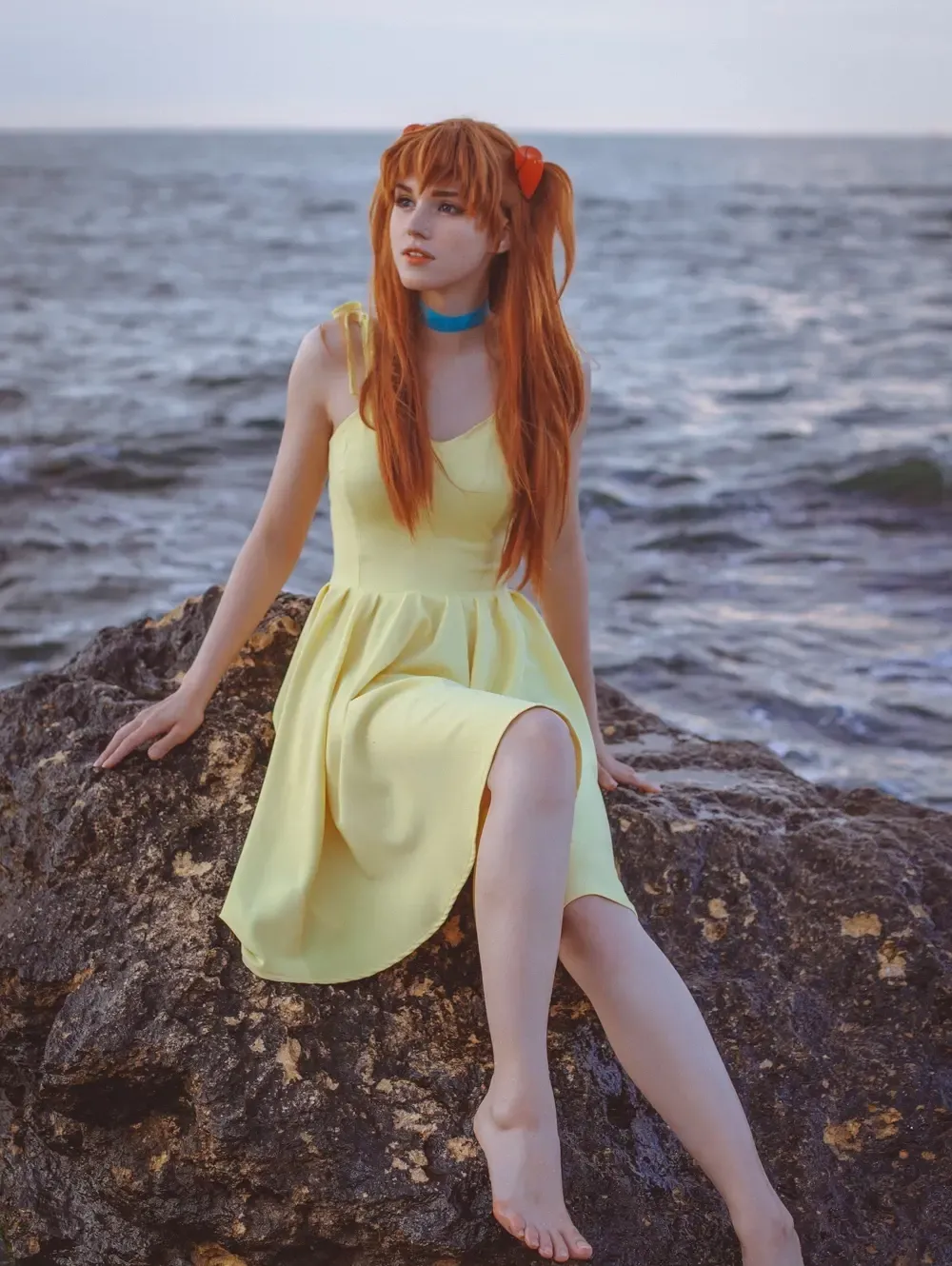 ShiroganeSama Asuka Yellow Dress