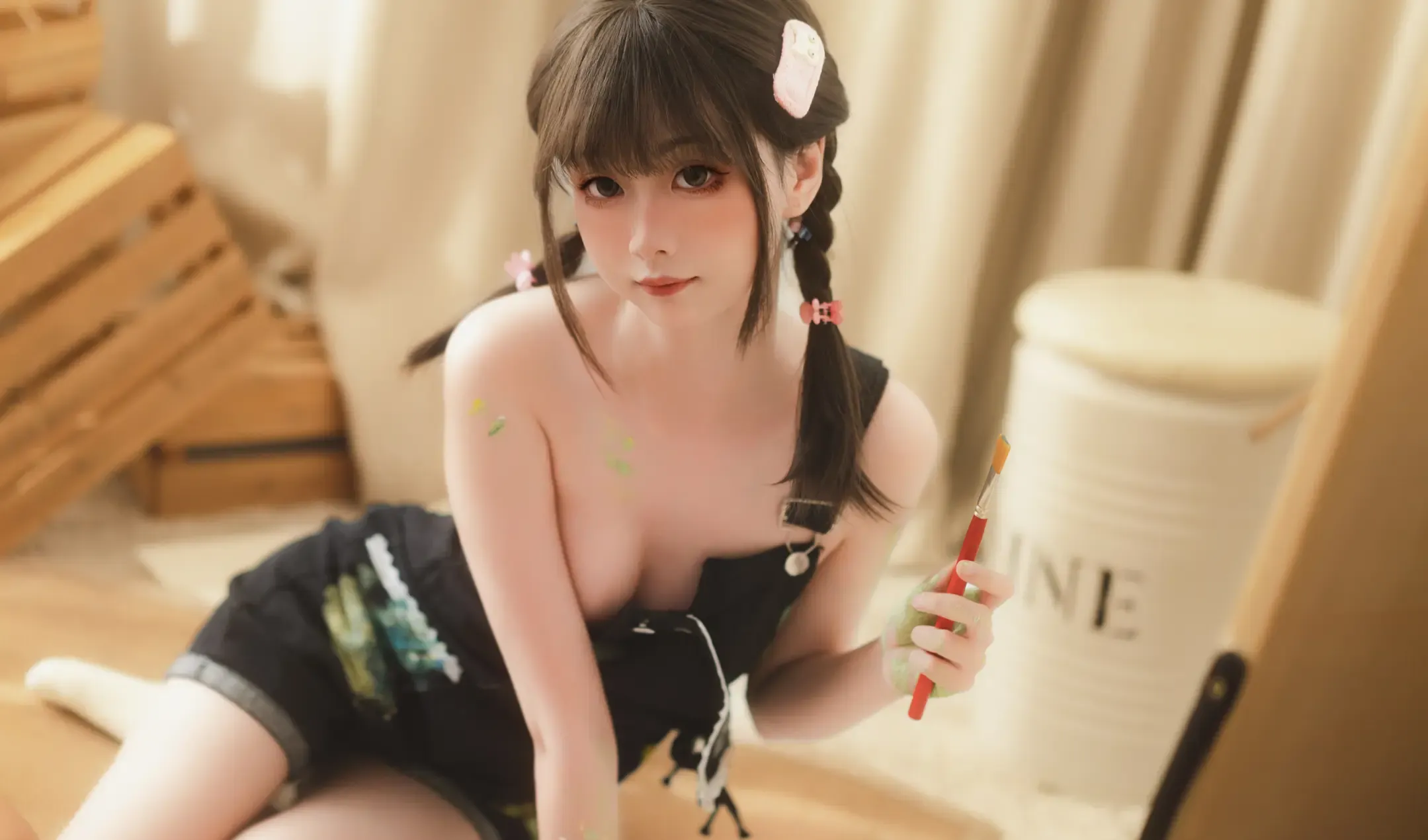 金鱼kinngyo 花音栗子 小金鱼 绘画物语