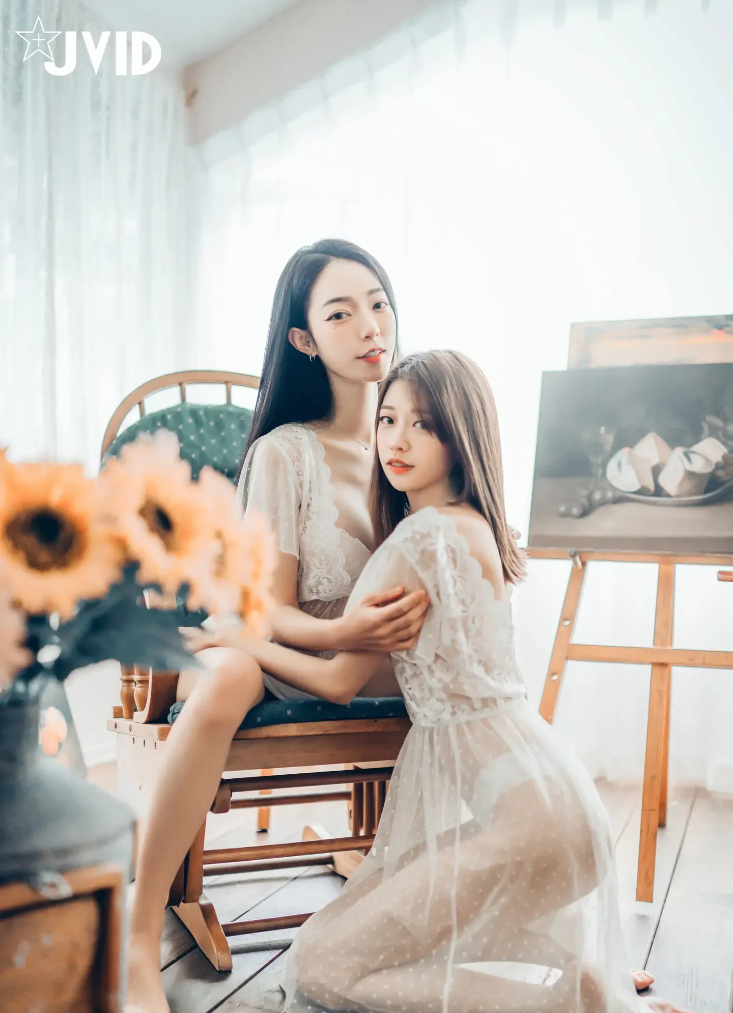 妍妍 飄飄 百合花神の美少女