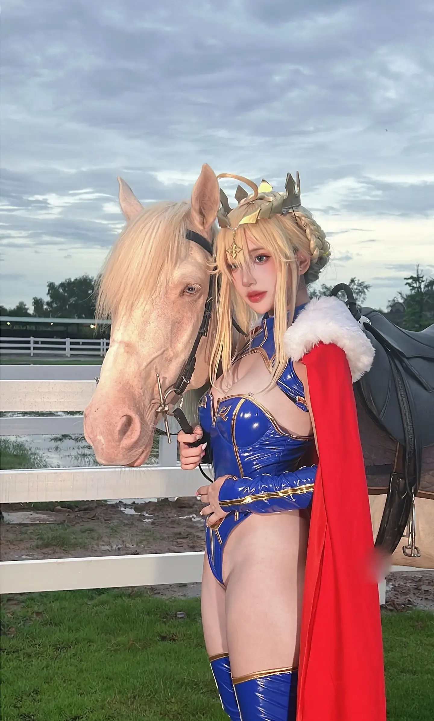 PuyPuyChan Lancer Artoria Knight