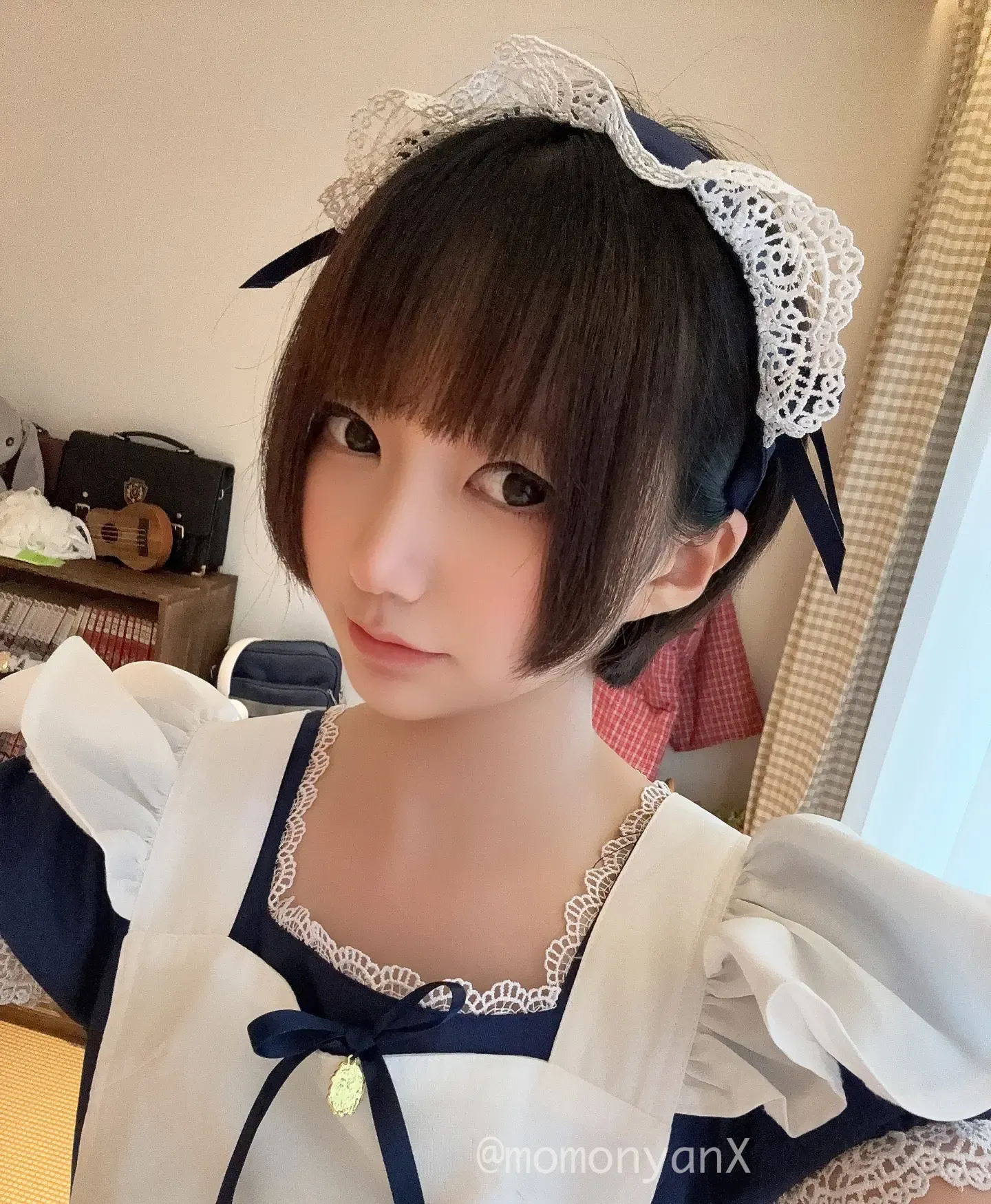 Nagisa魔物喵 Fantia 202506 ショートヘアメイド☕️