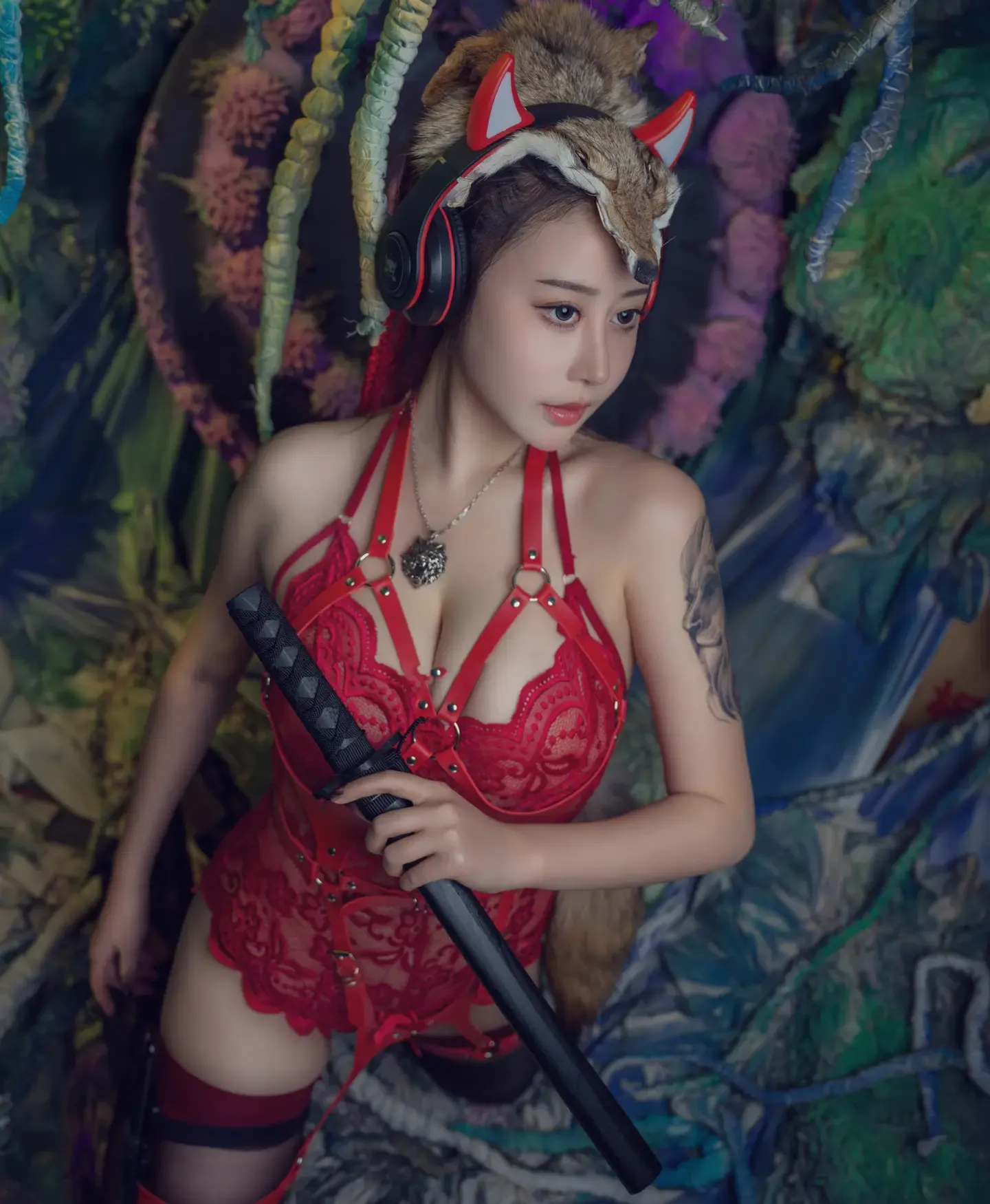 奈汐酱nice 猎狼女