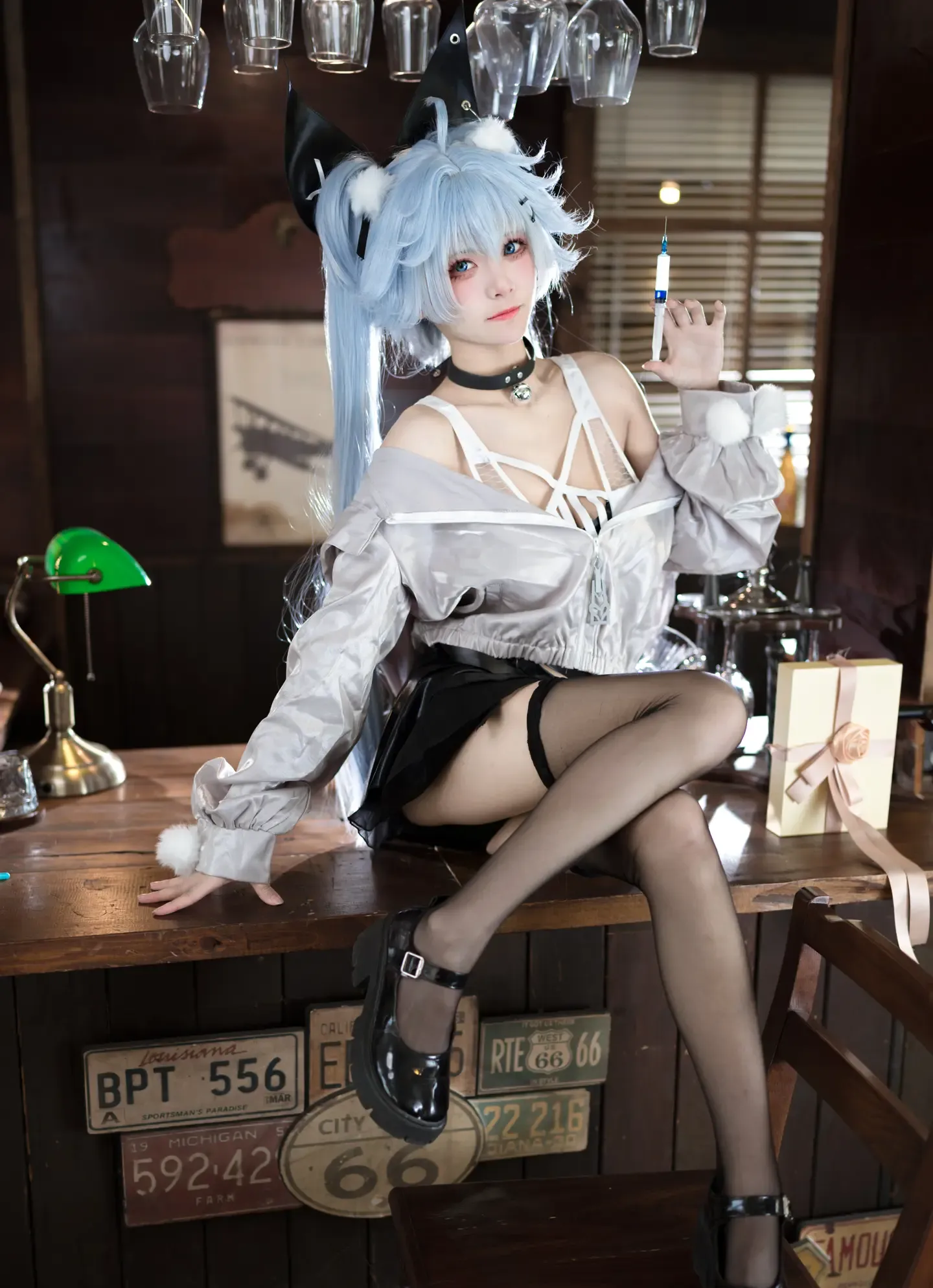 九柒喵 少女前线 芙洛伦 药心