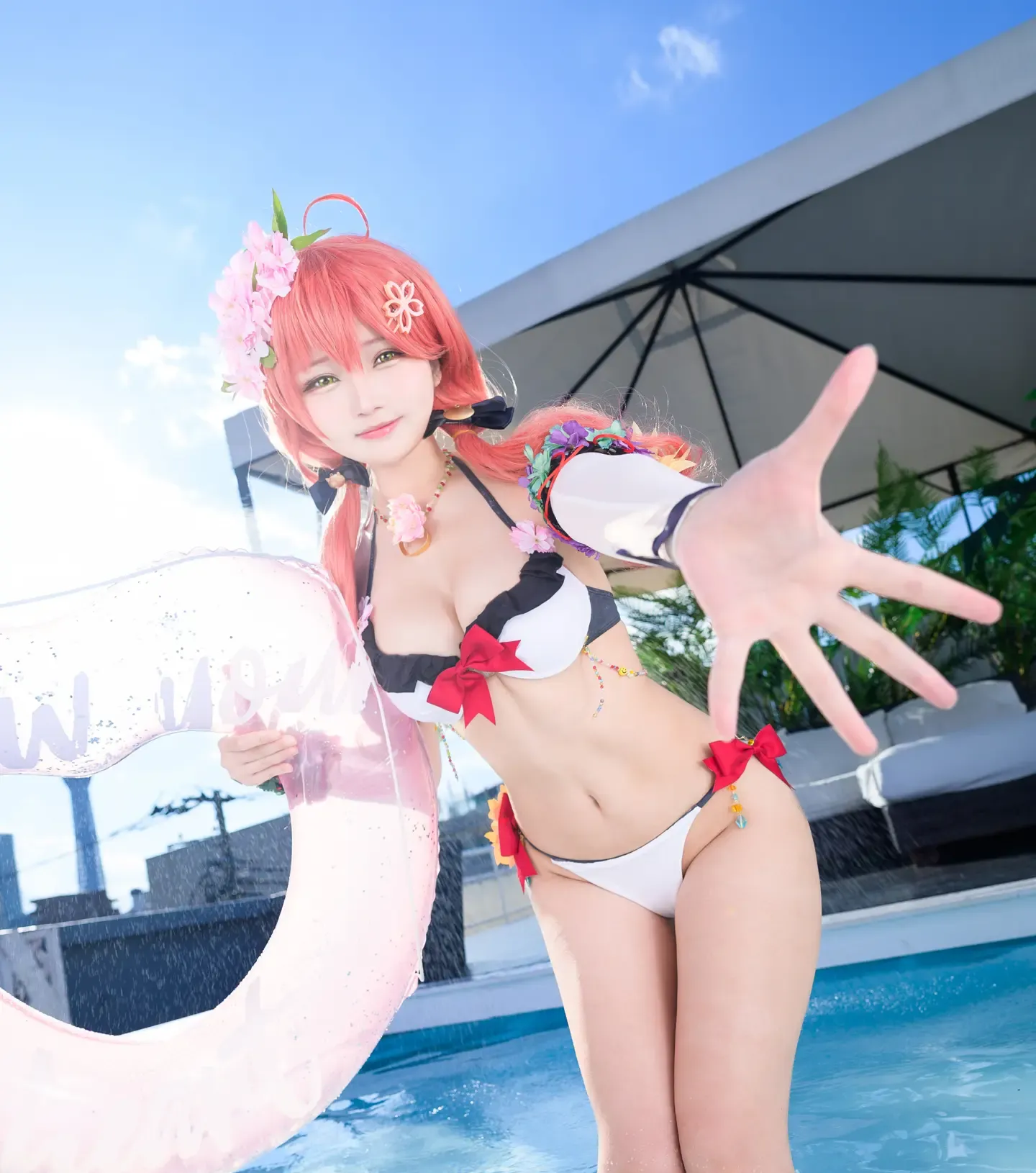 花梨Hanari Miko bikini