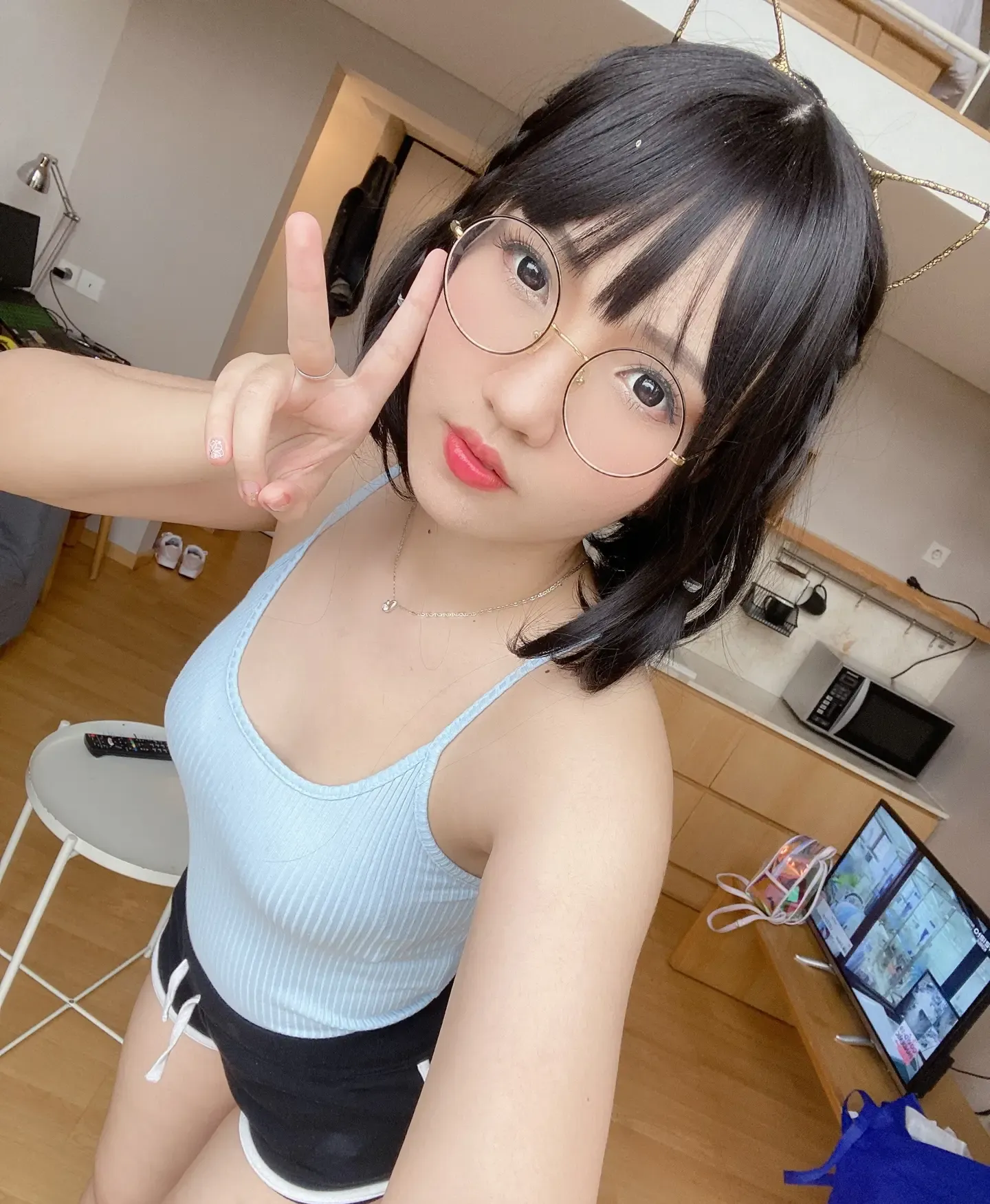Azulacan Blue Tank Top