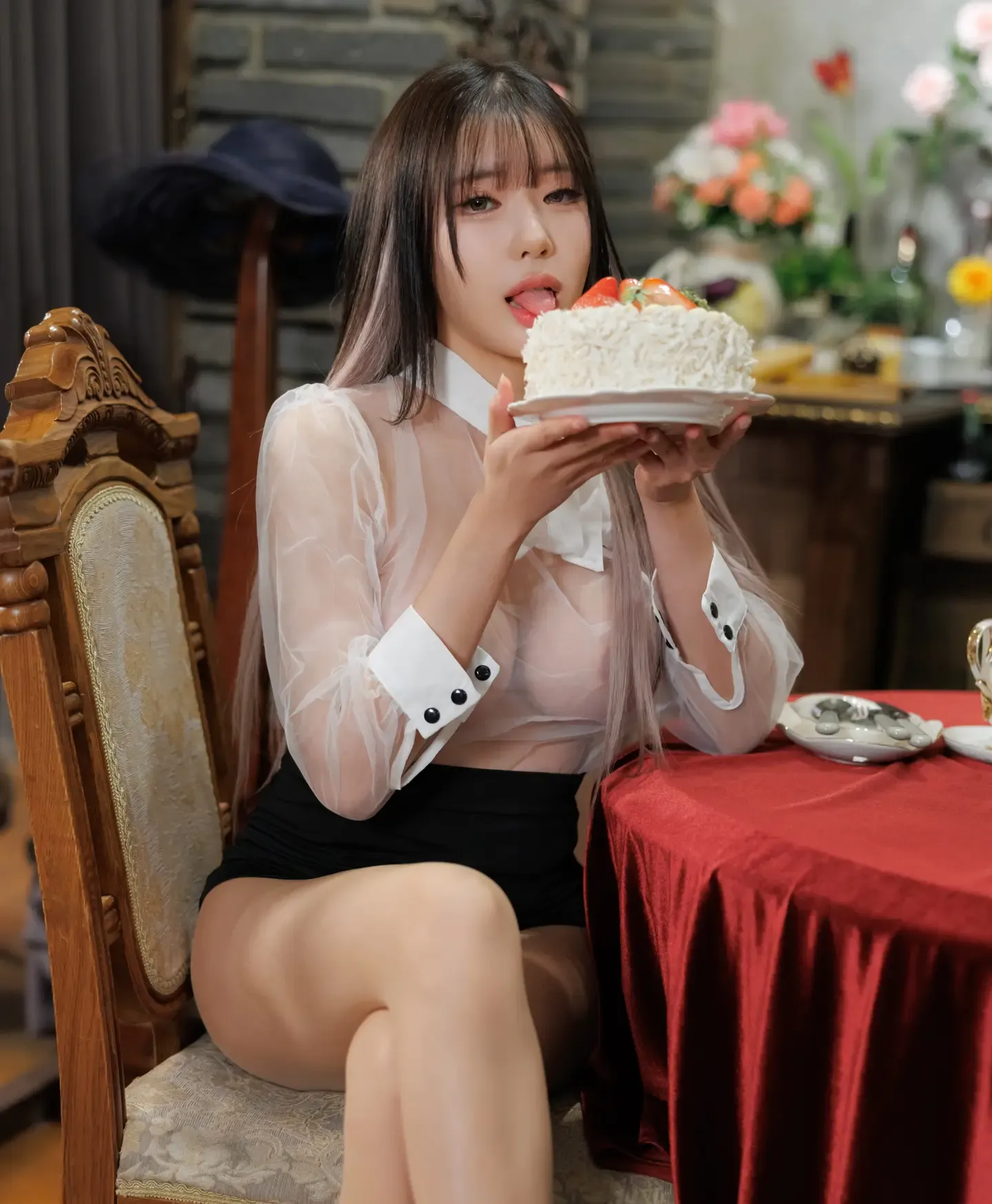 MinHarin 민하린 Bimilstory Vol.13 Office Lady