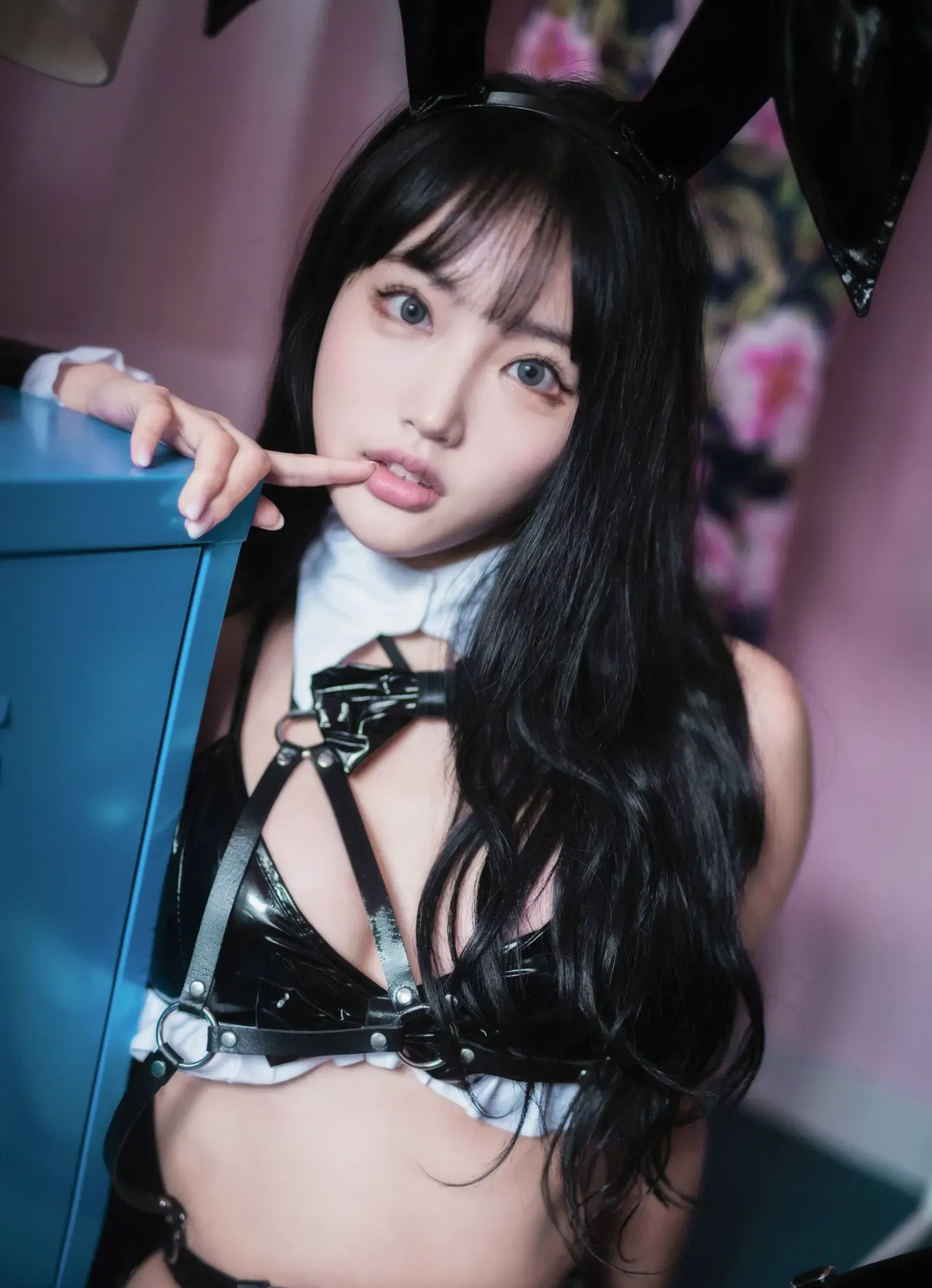 HanJina 한지나 PINK RIBBON Linda Bunny Girl Swimsuit