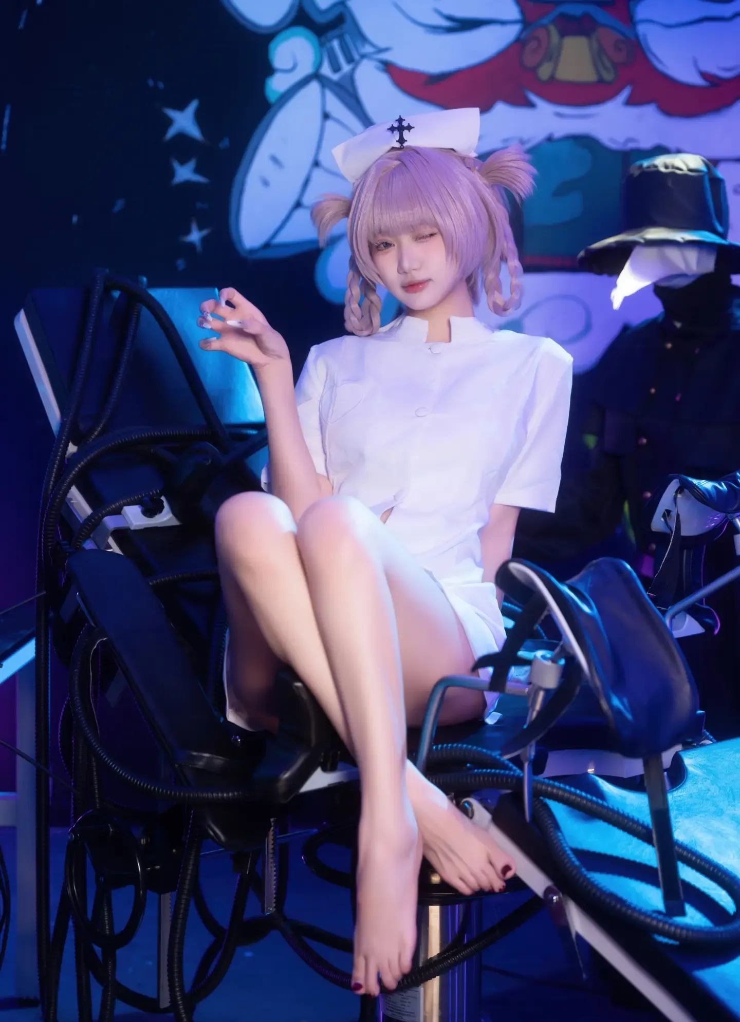 柒柒不可爱 彻夜之歌 护士服 七草荠