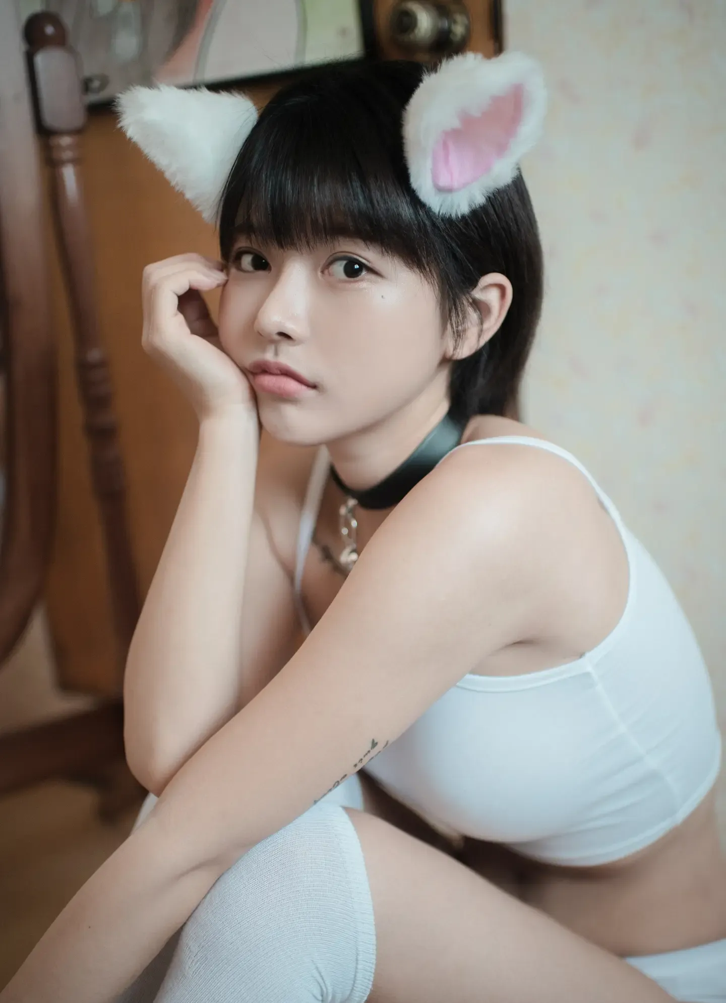 HanJina 한지나 PINK RIBBON Uuuha 은유화 My Cat