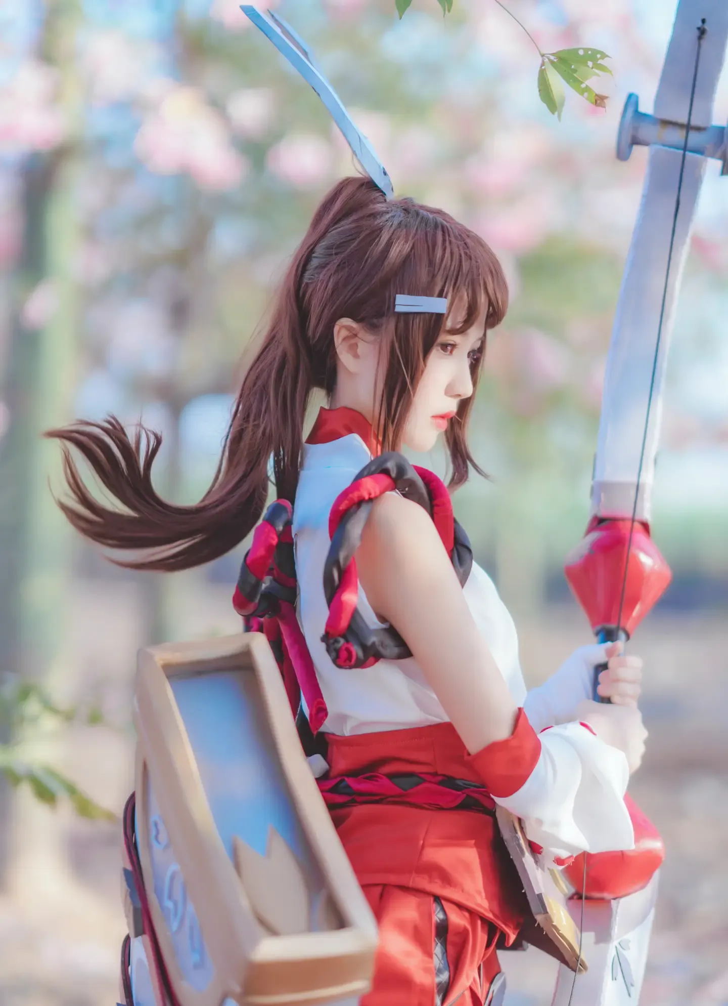 桜桃喵 花见巫女