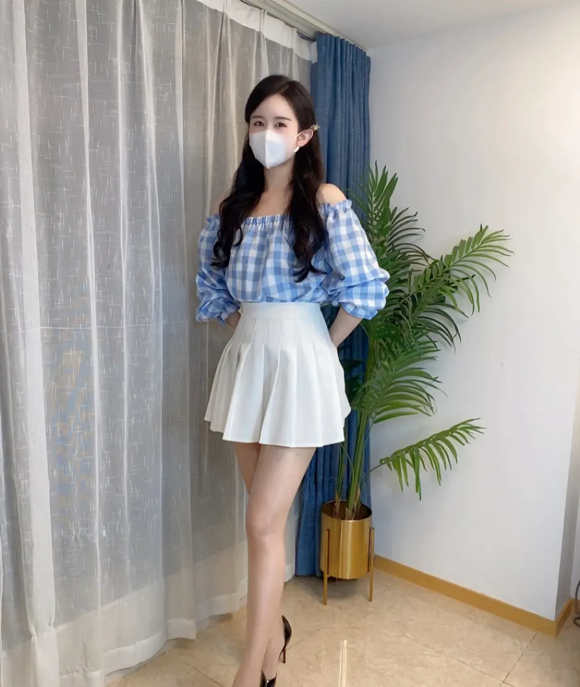 软妹小九九 July芝岚 虾线油亮