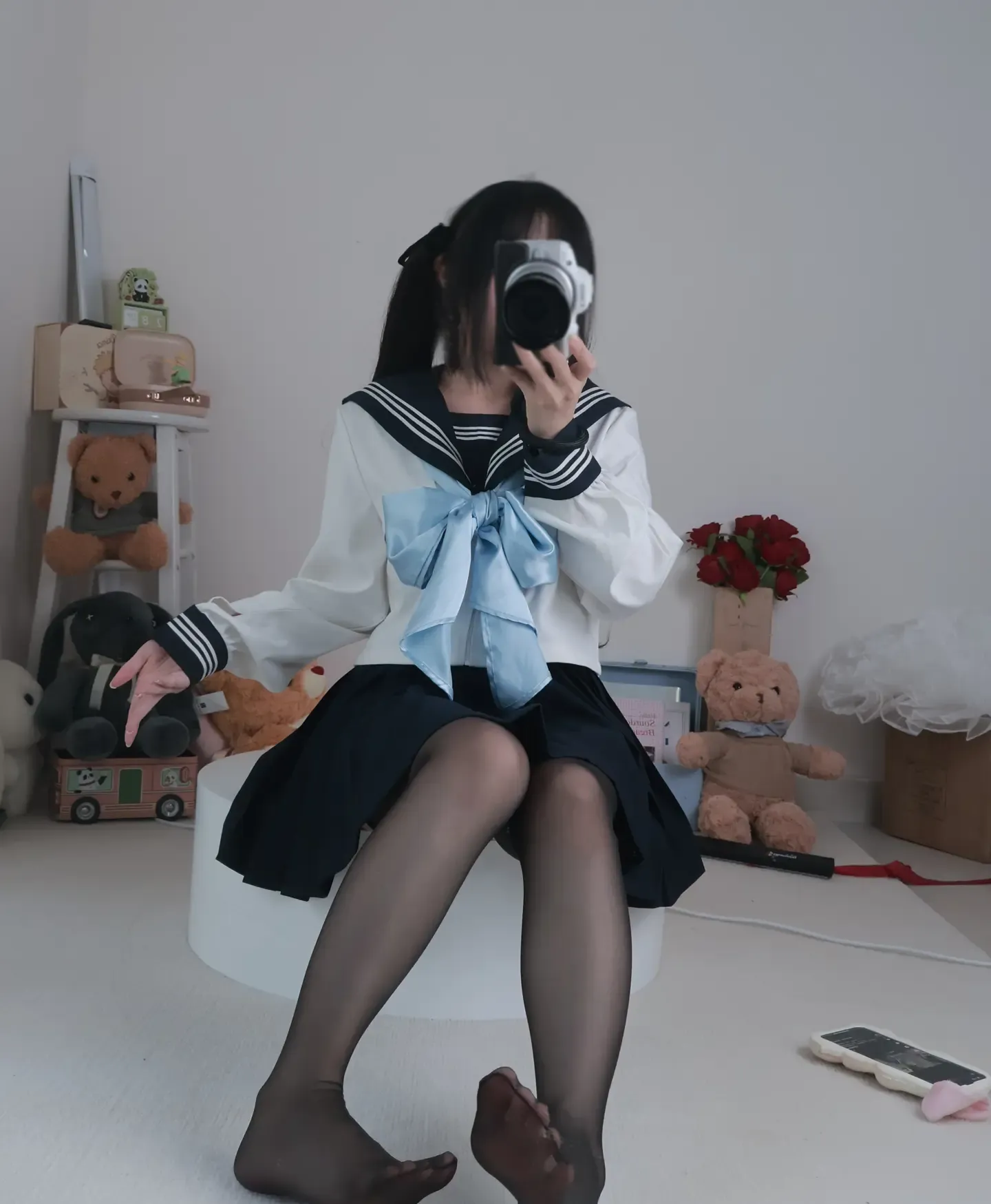 小羊蛋卷 黑丝水手