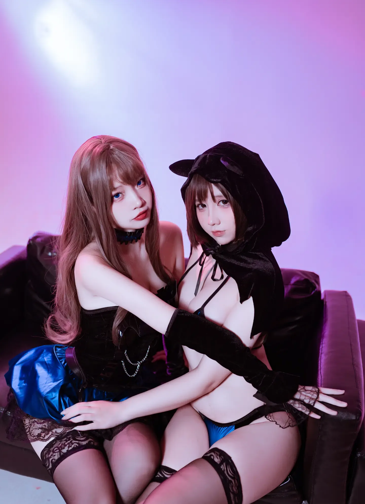 九曲Jean 二佐Nisa 万圣节双人私房小猫