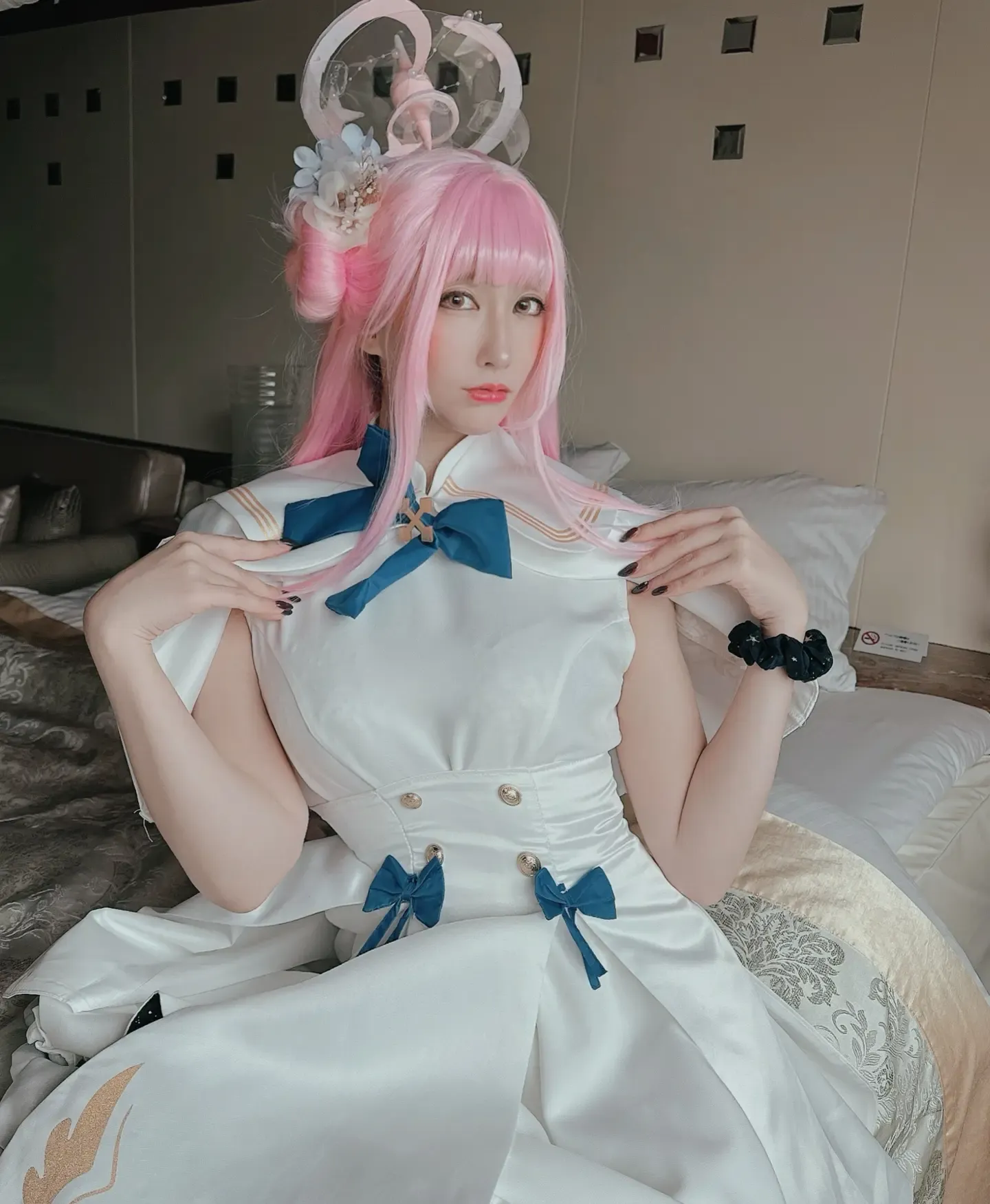 林檎蜜紀 ブルアカのミカちゃん白タイツの誘惑