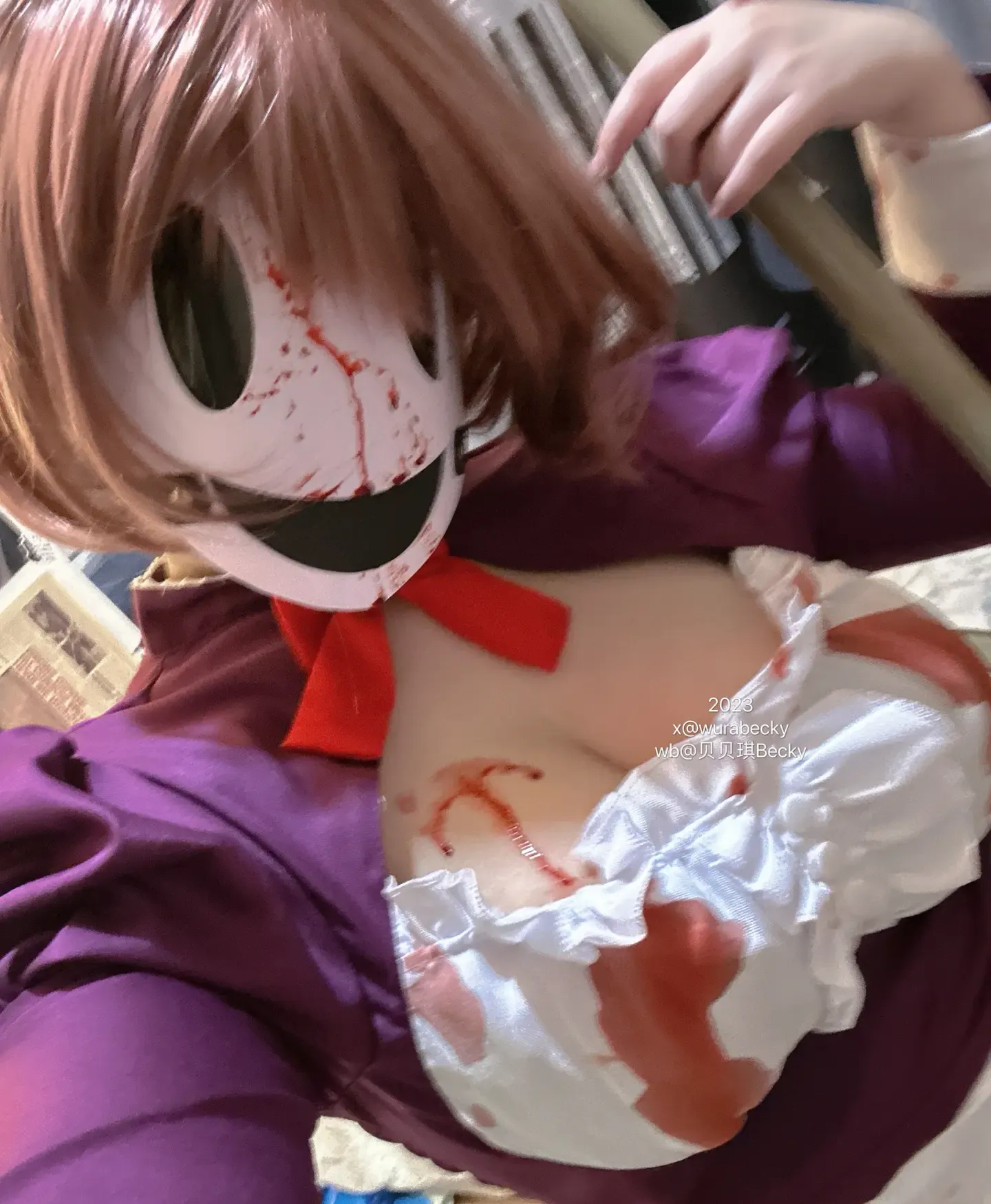贝贝琪Becky 2023年6月 面具女仆