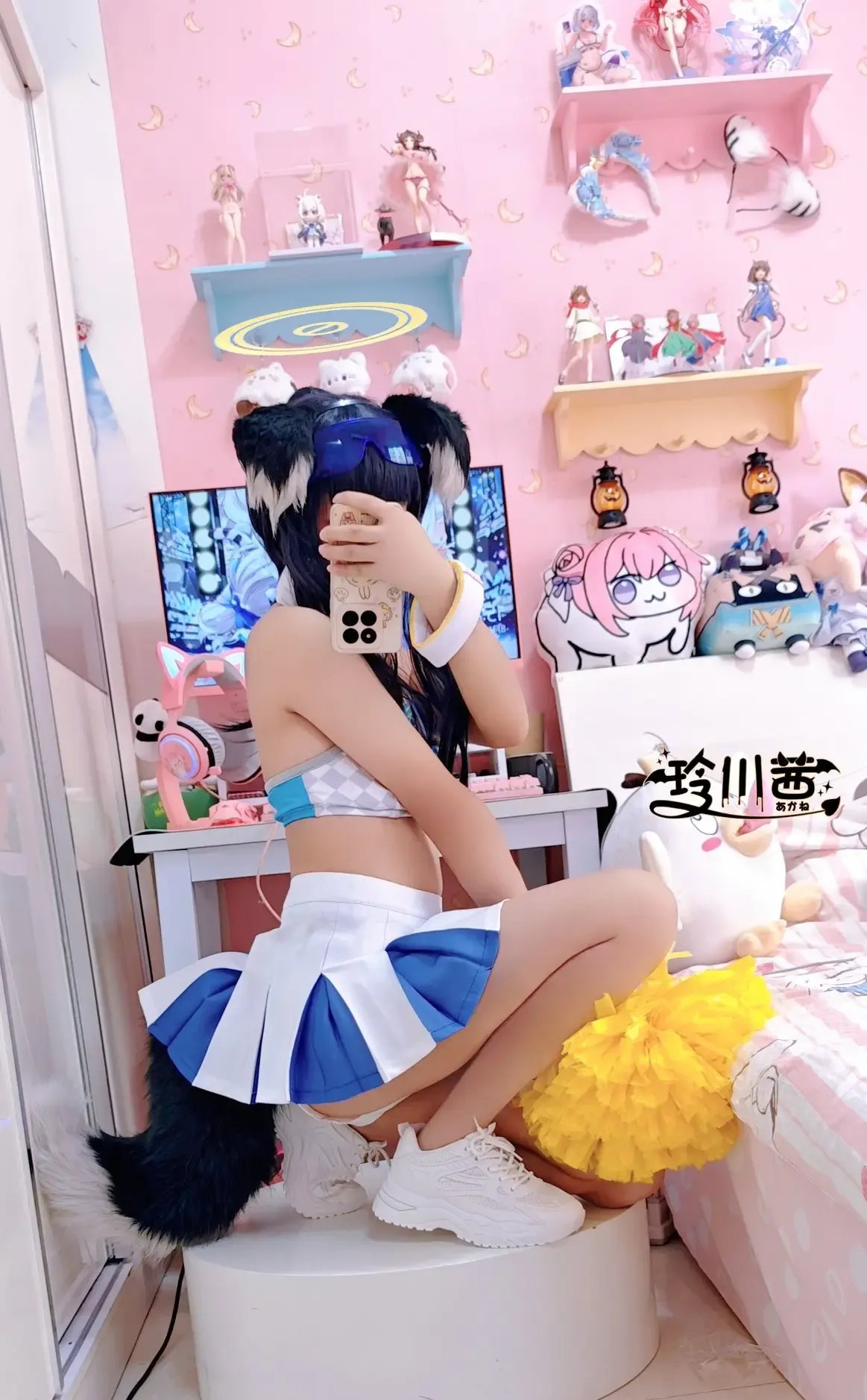 玲川茜 碧蓝档案 猫冢响