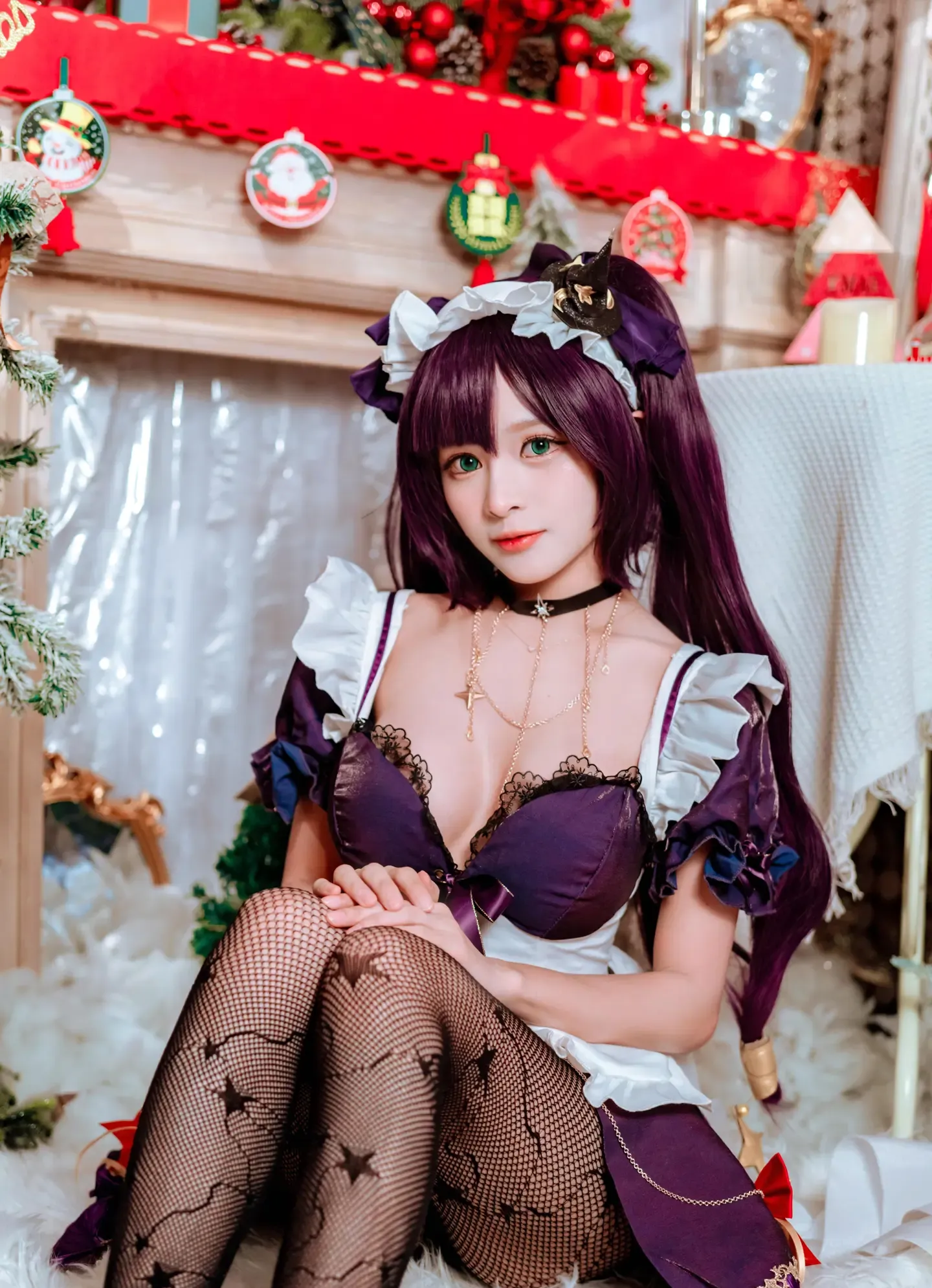 美保Miho Genshin Impact Mona Maid