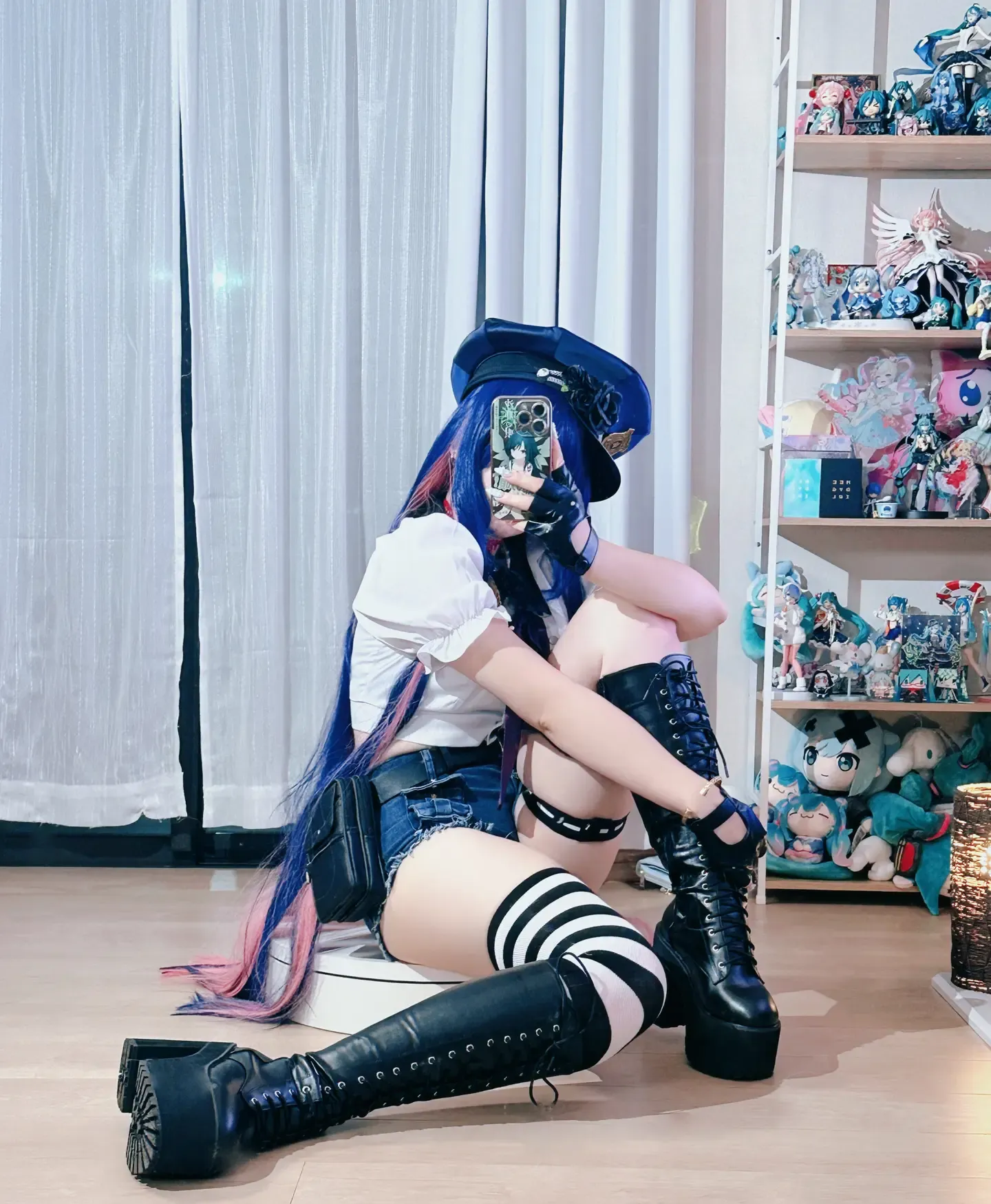 SayaScarlet Officer Stocking